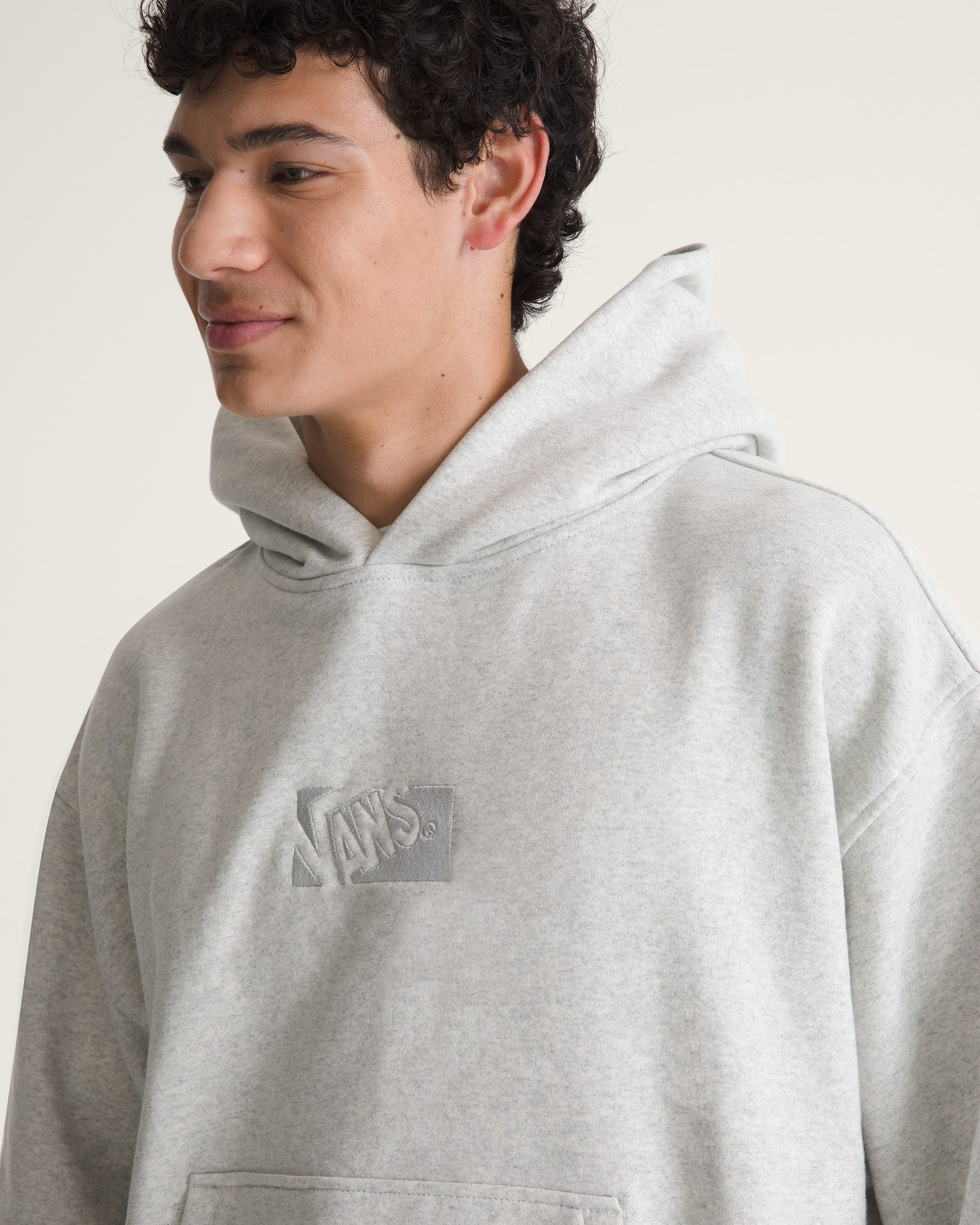 Premium Pullover Hoodie VANS Ash Heather Grey ALT4
