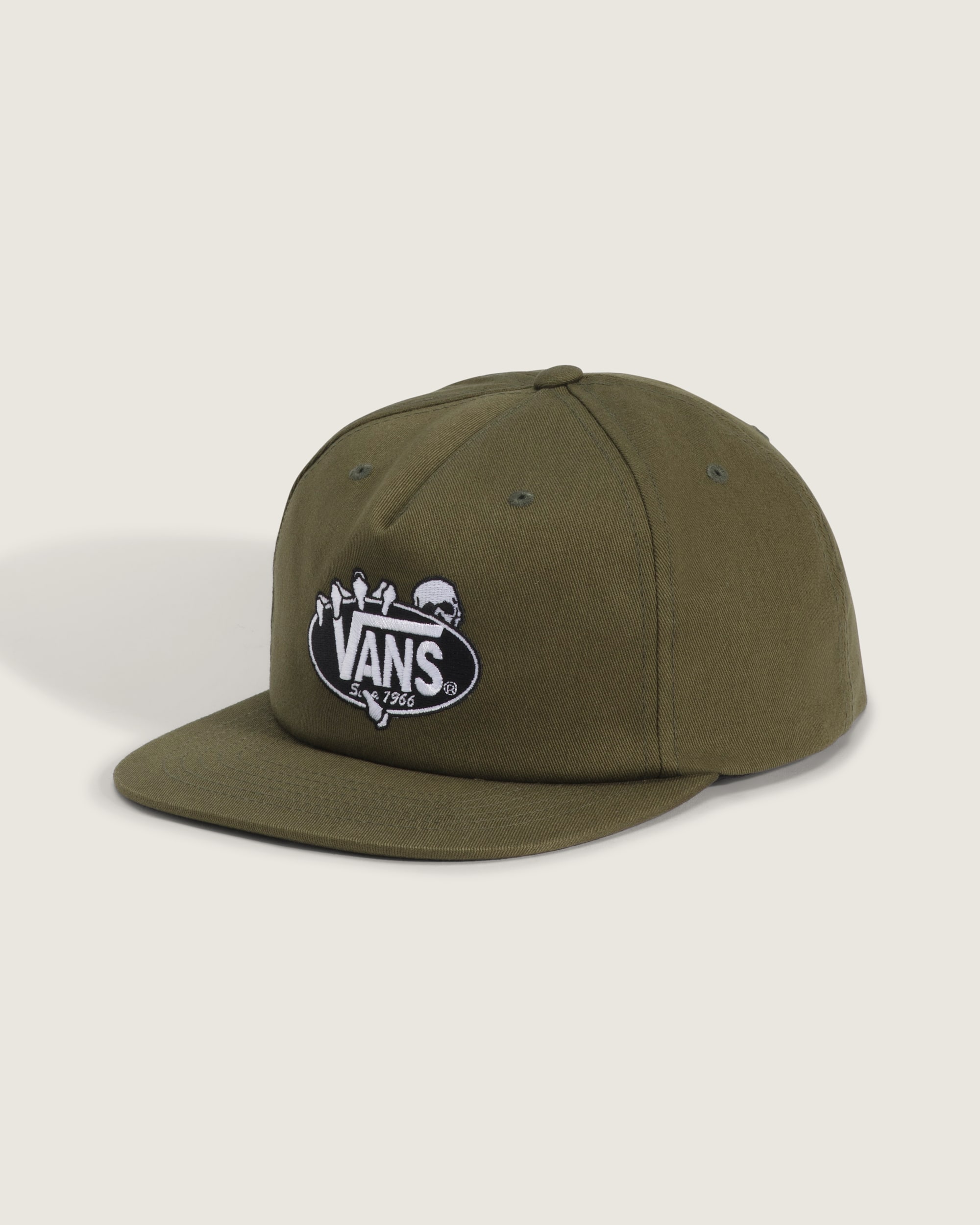 Show Off Snapback Hat VANS Mossy Olive Green HERO