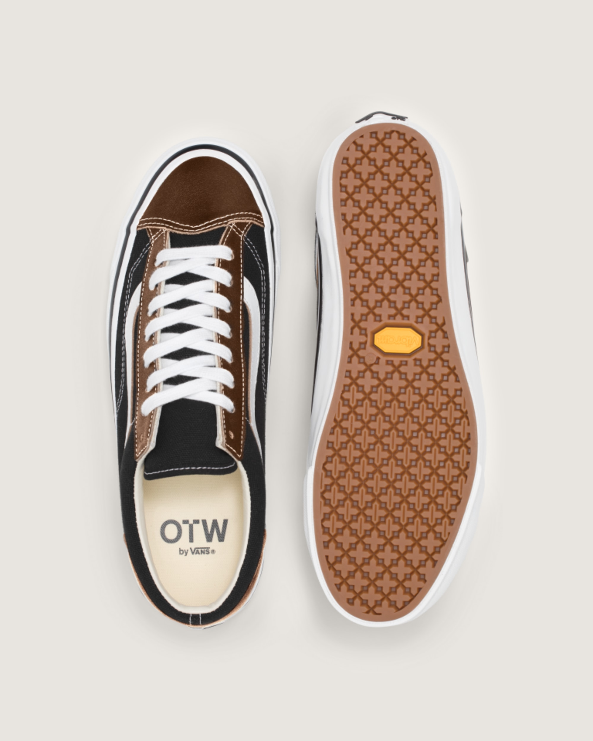 OTW Old Skool 36 Vibram in Black / White | Vans