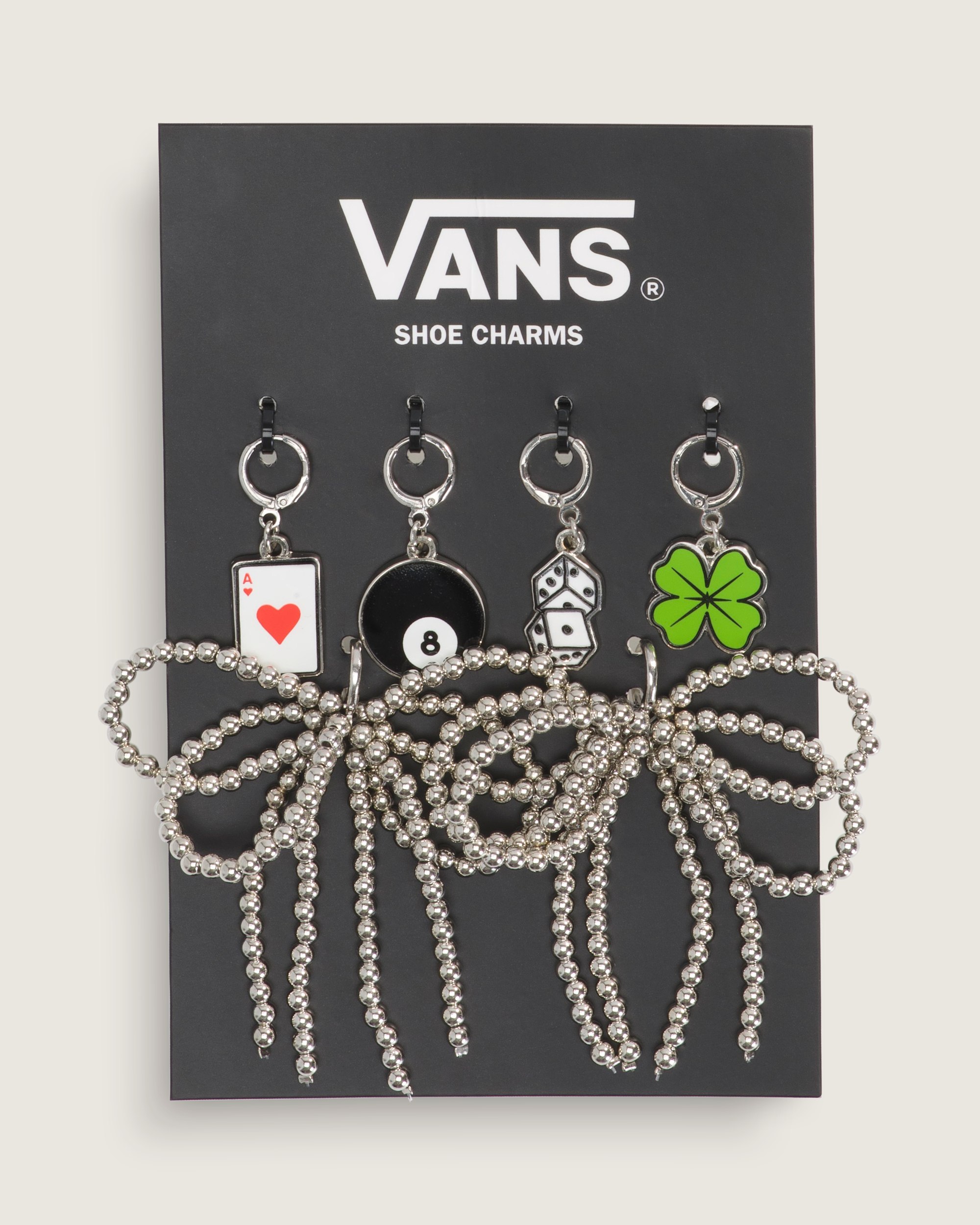 Vans Ws Lucky Shot Shoe Charm Set VANS Green  Black  White HERO