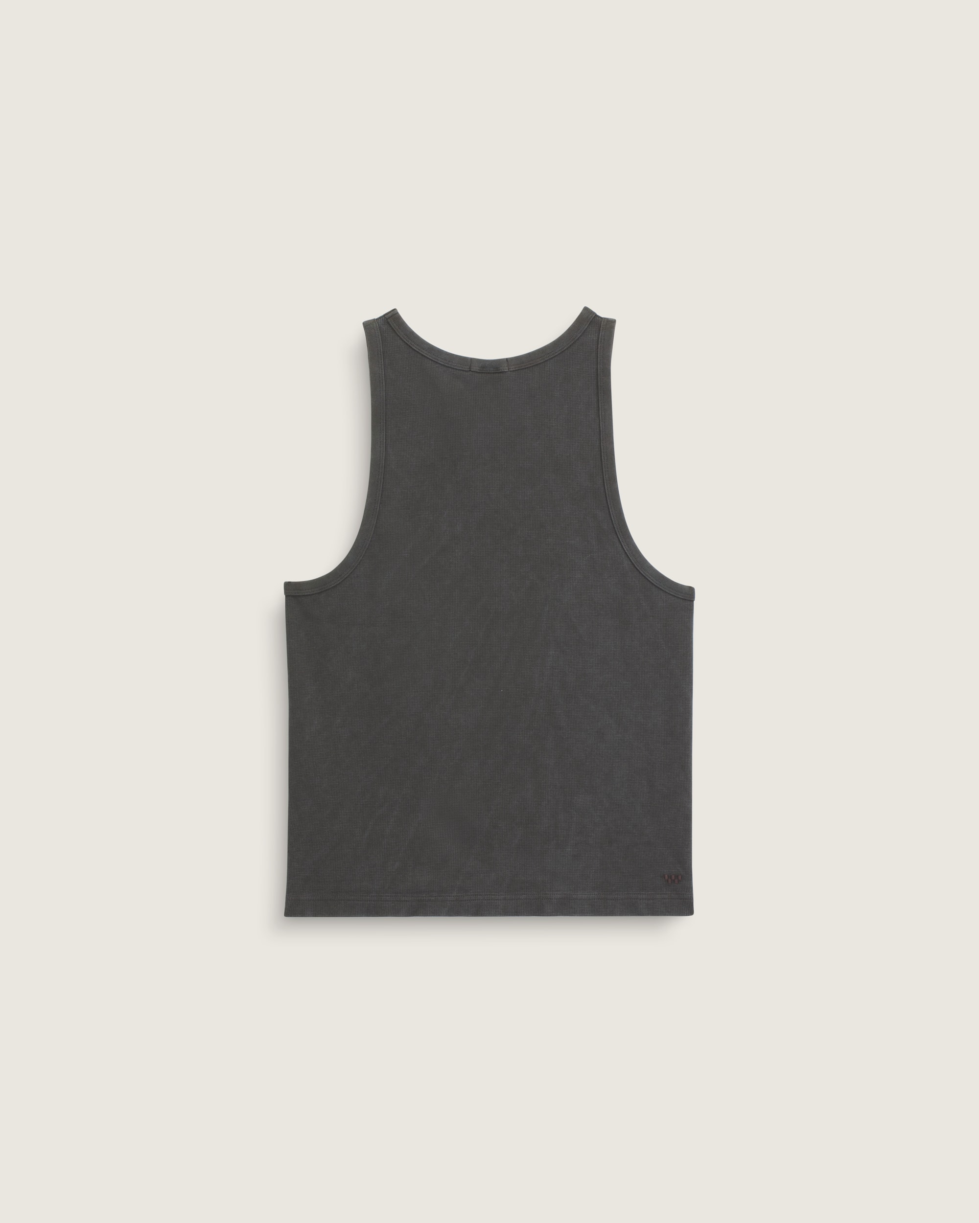Premium Waffle Tank Top VANS Faded Black ALT1