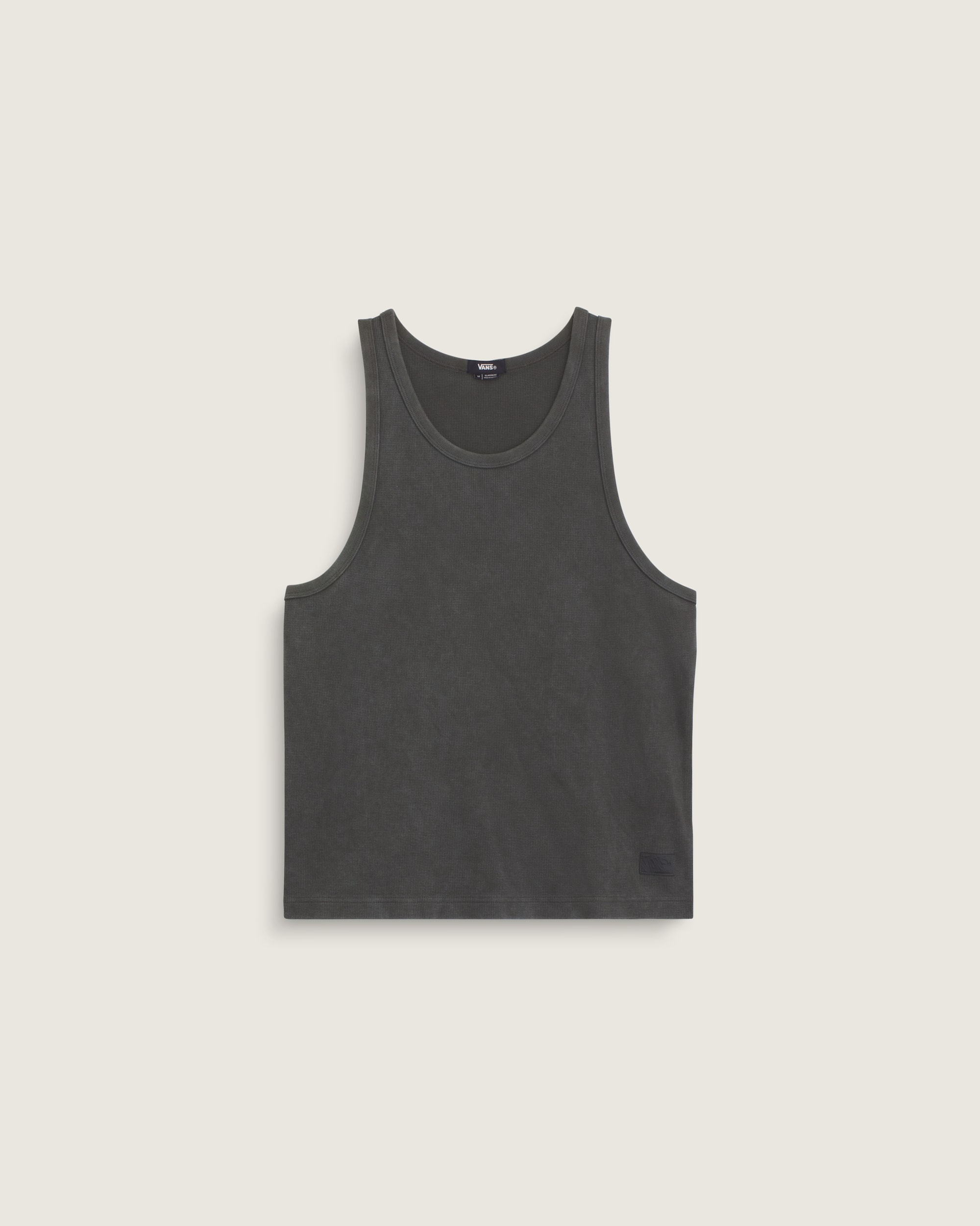 Premium Waffle Tank Top in Faded Black | Vans