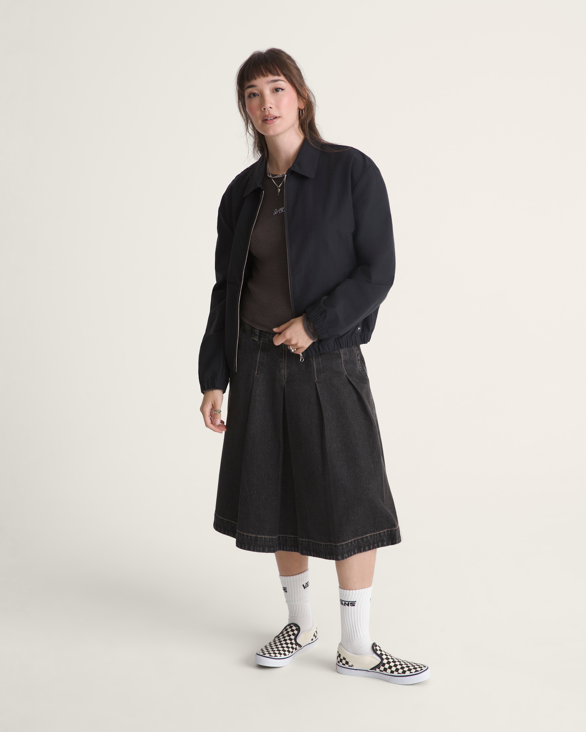 Lightweight Bomber Jacket VANS Black ALT4