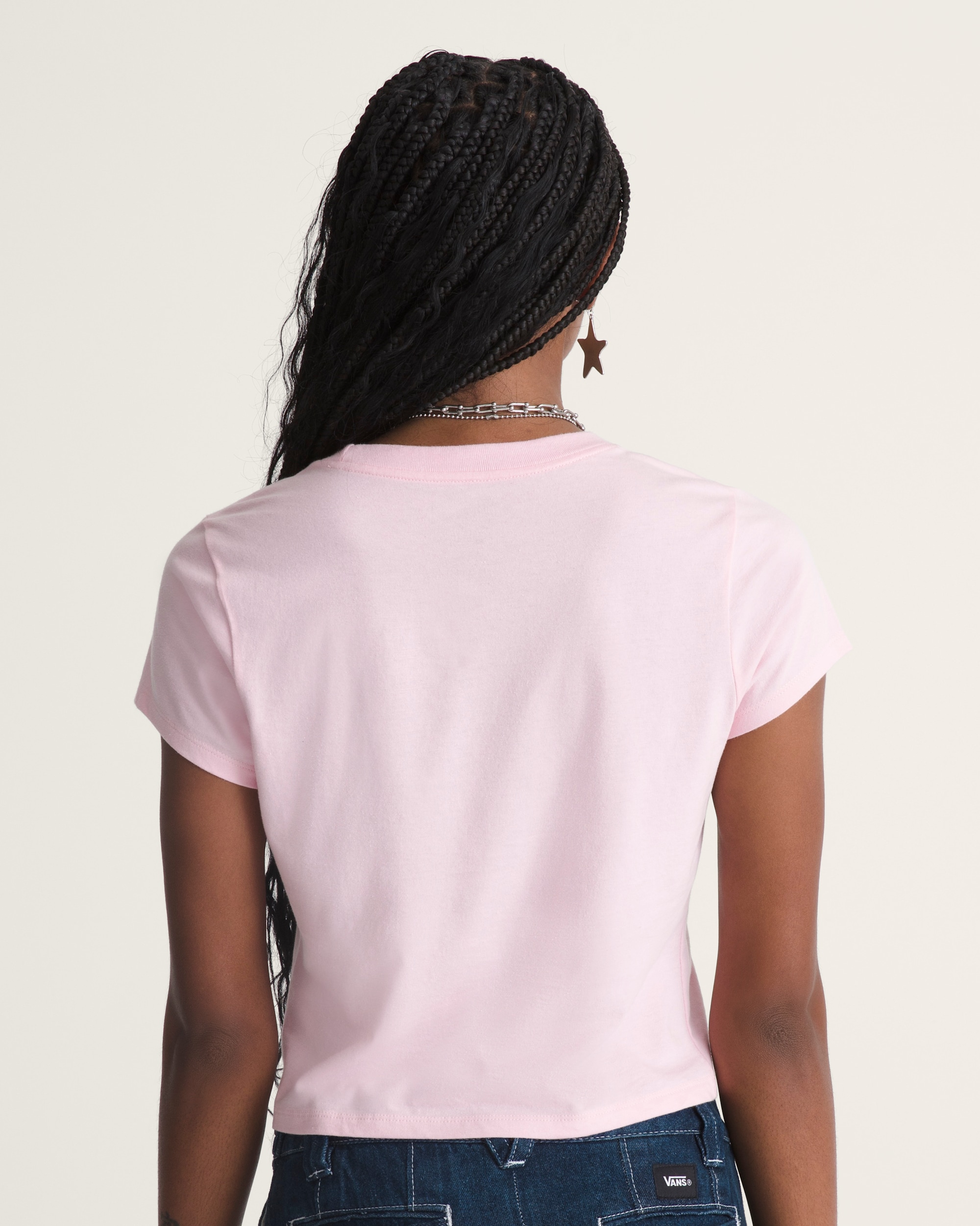 Candy Mixed Emo TShirt VANS Coral Blush Pink ALT1