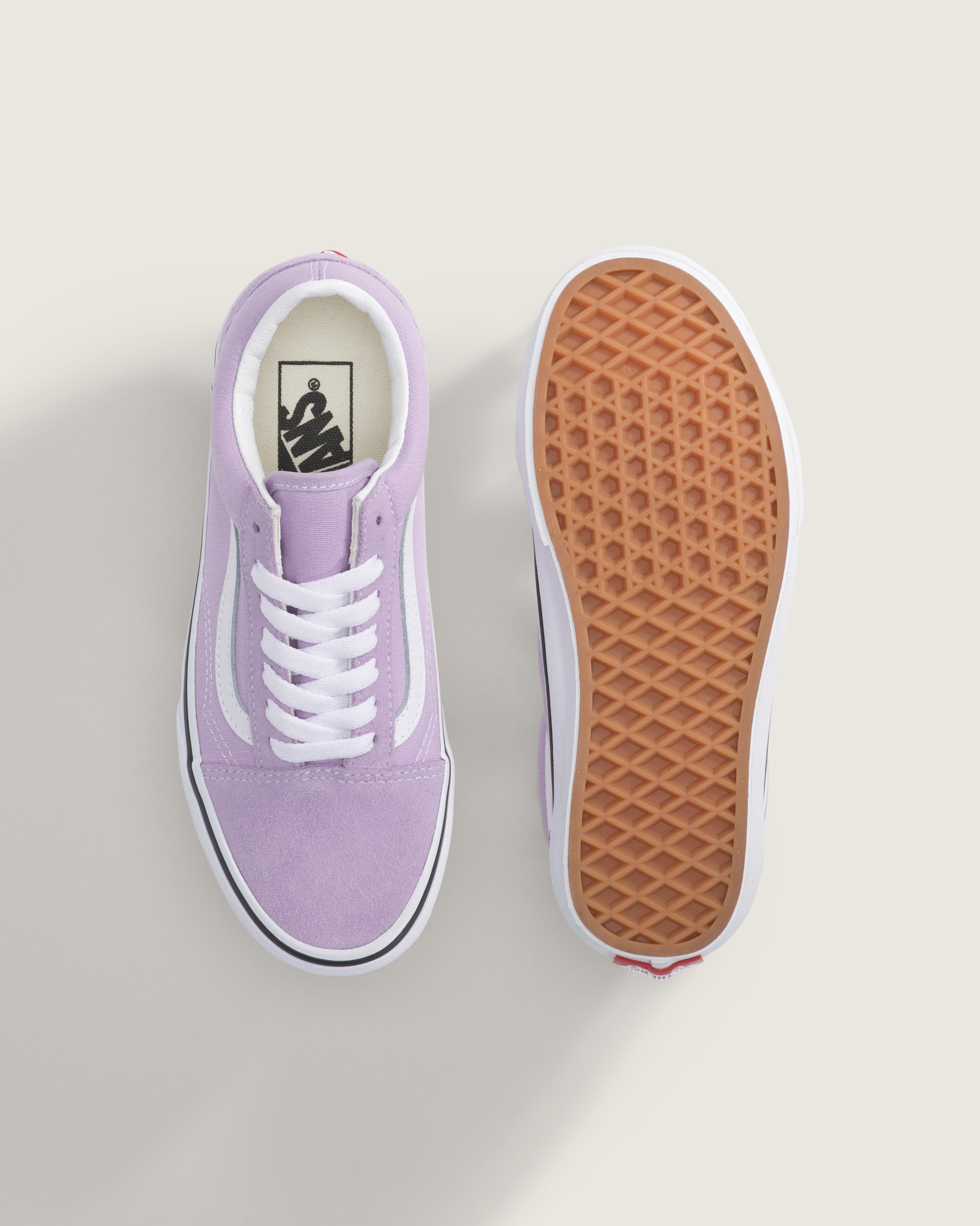 Big Kids Old Skool Shoe VANS Soft Orchid Purple ALT2