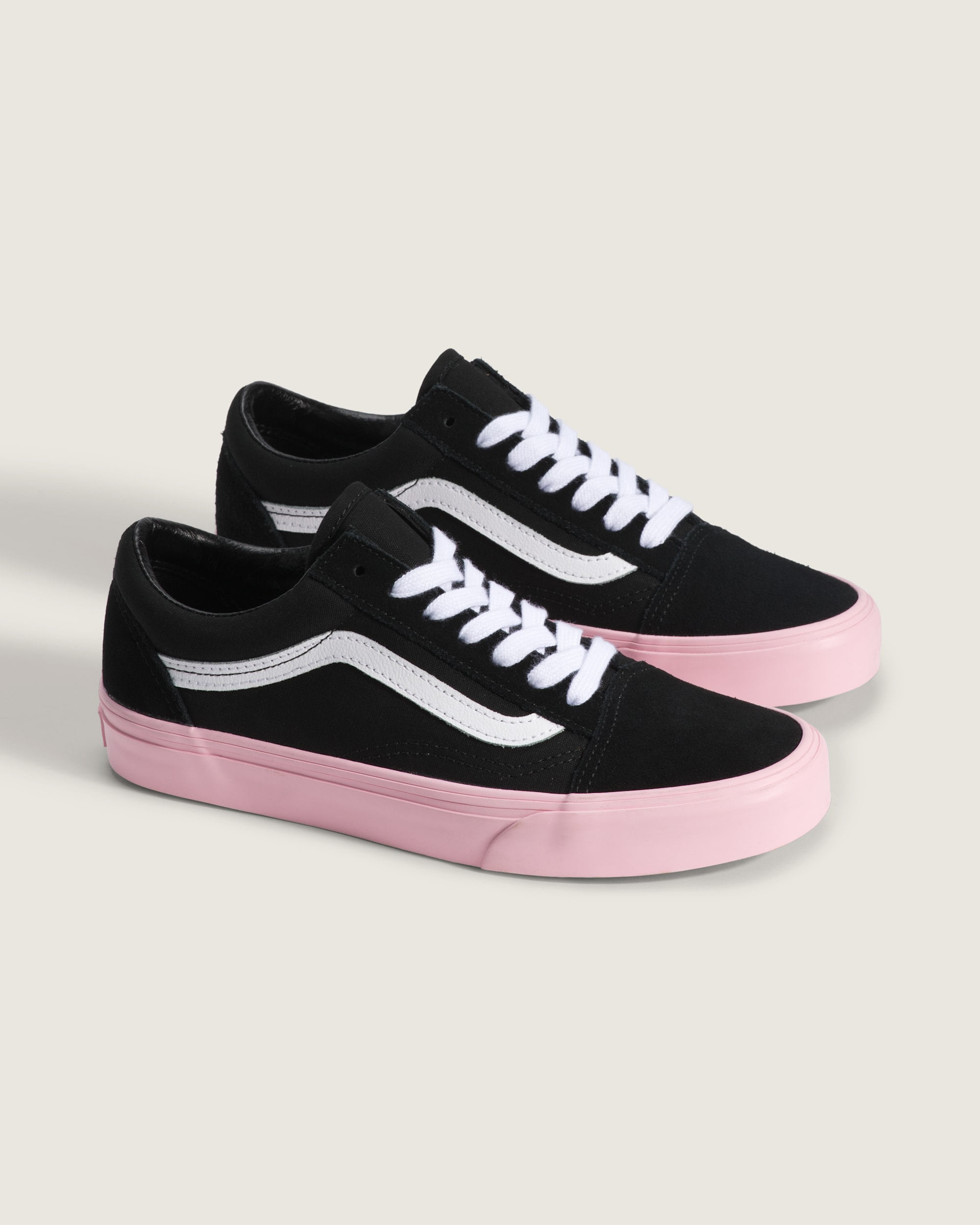 Old Skool Shoe VANS Black  Pink ALT1