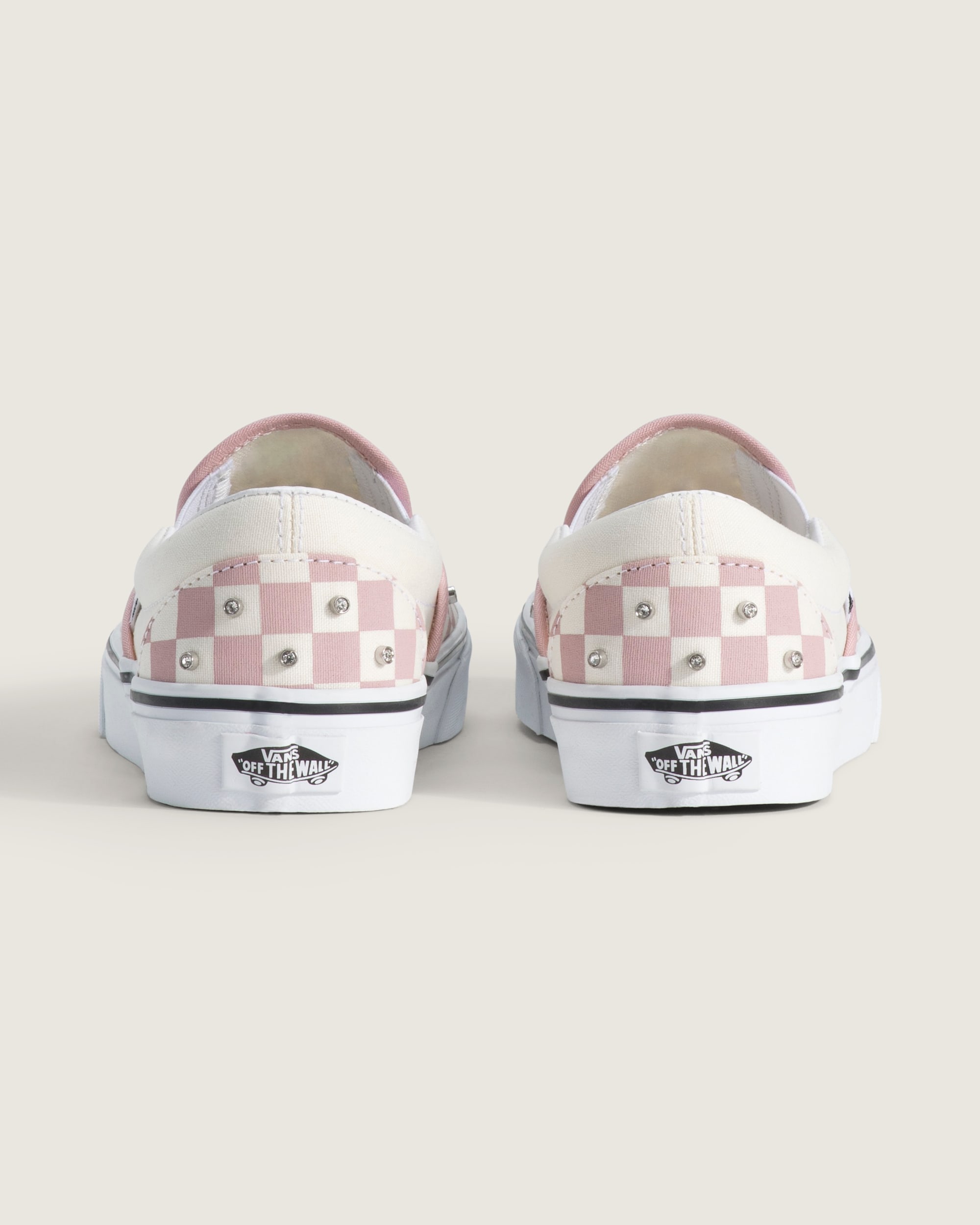 Classic SlipOn Checkerboard Shoe VANS Misty Mauve Pink ALT3
