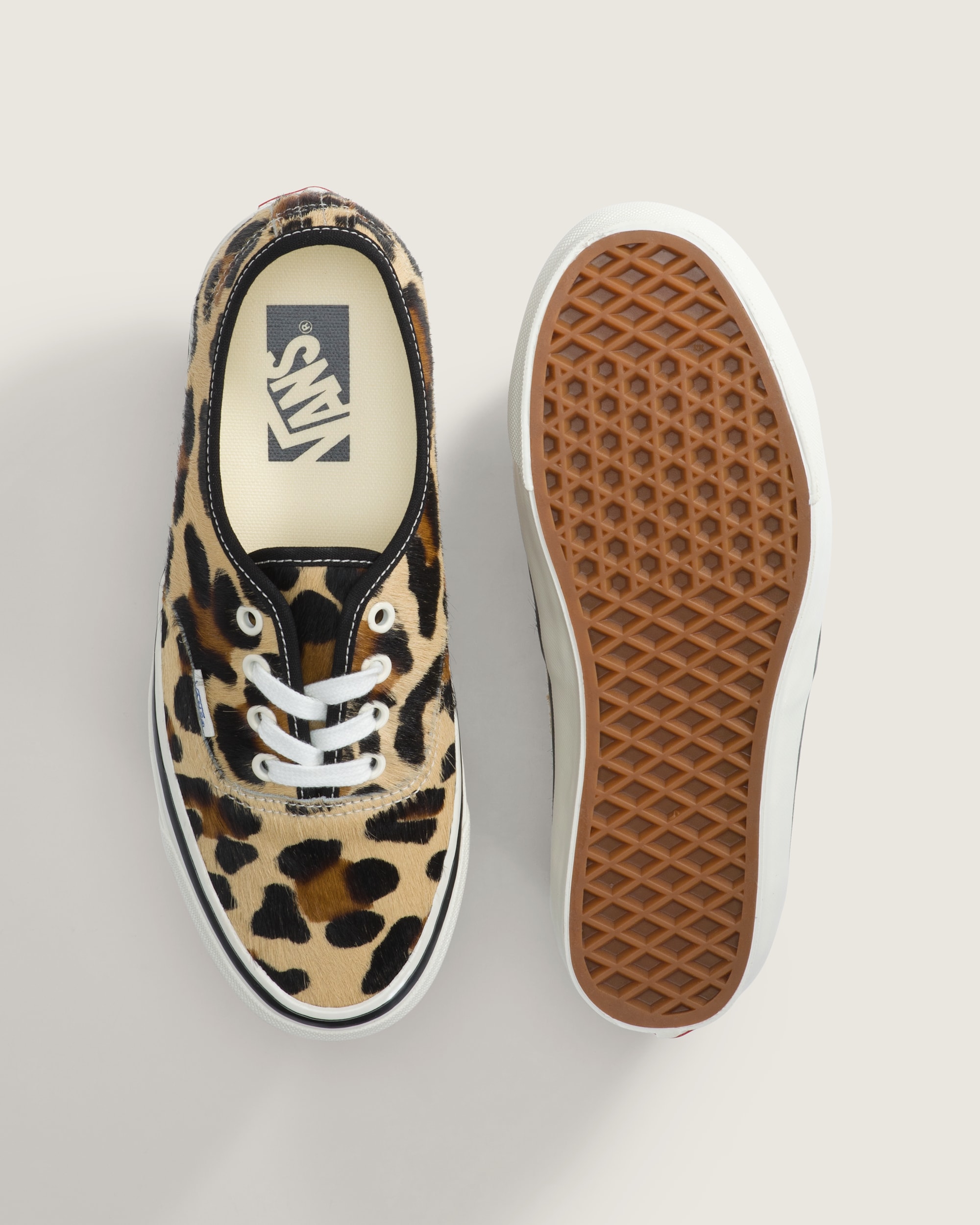 Premium Authentic Shoe VANS Leopard Orange  Black ALT2