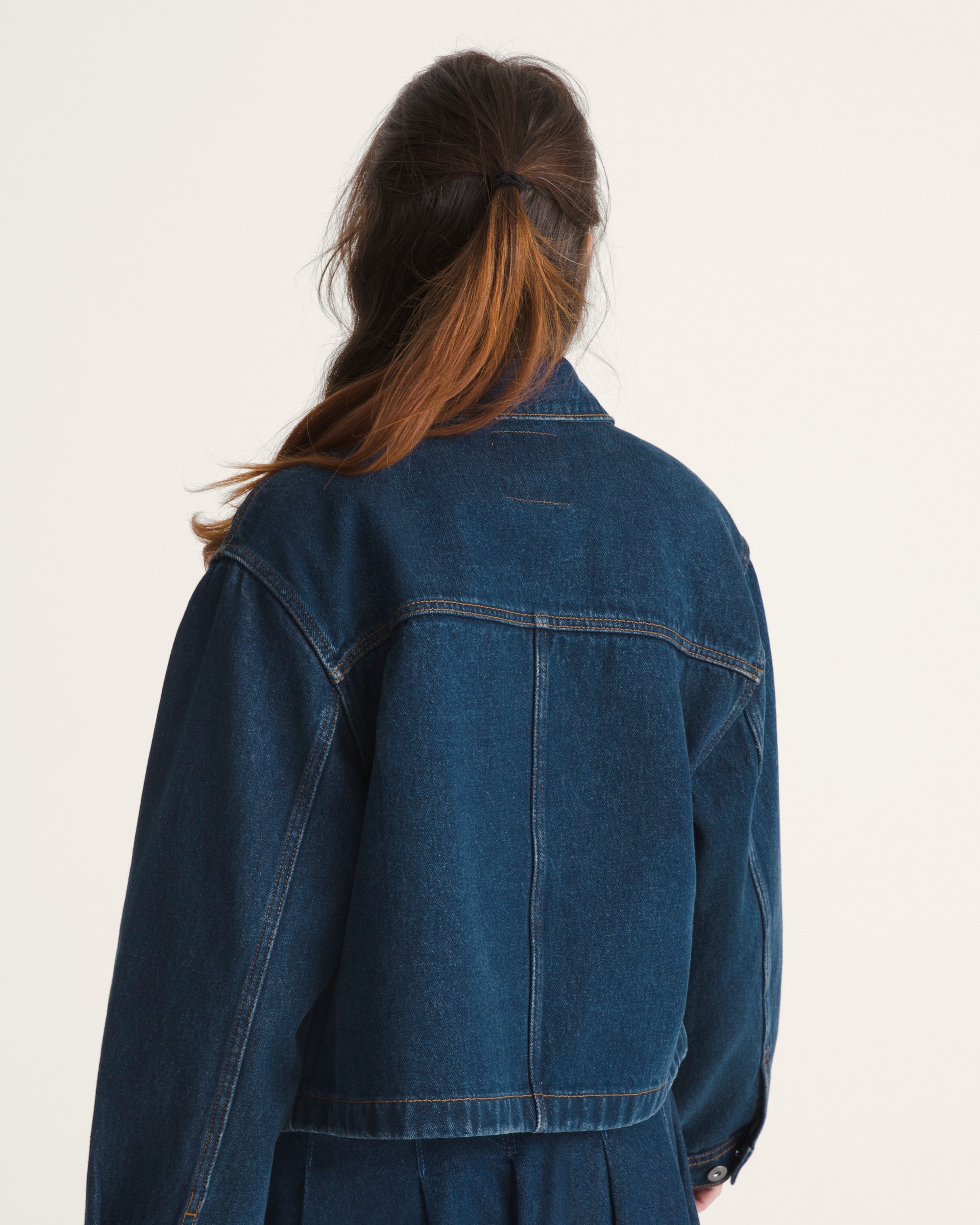 Emily Boxy Work Wear Jacket VANS Dark Rise Black ALT3