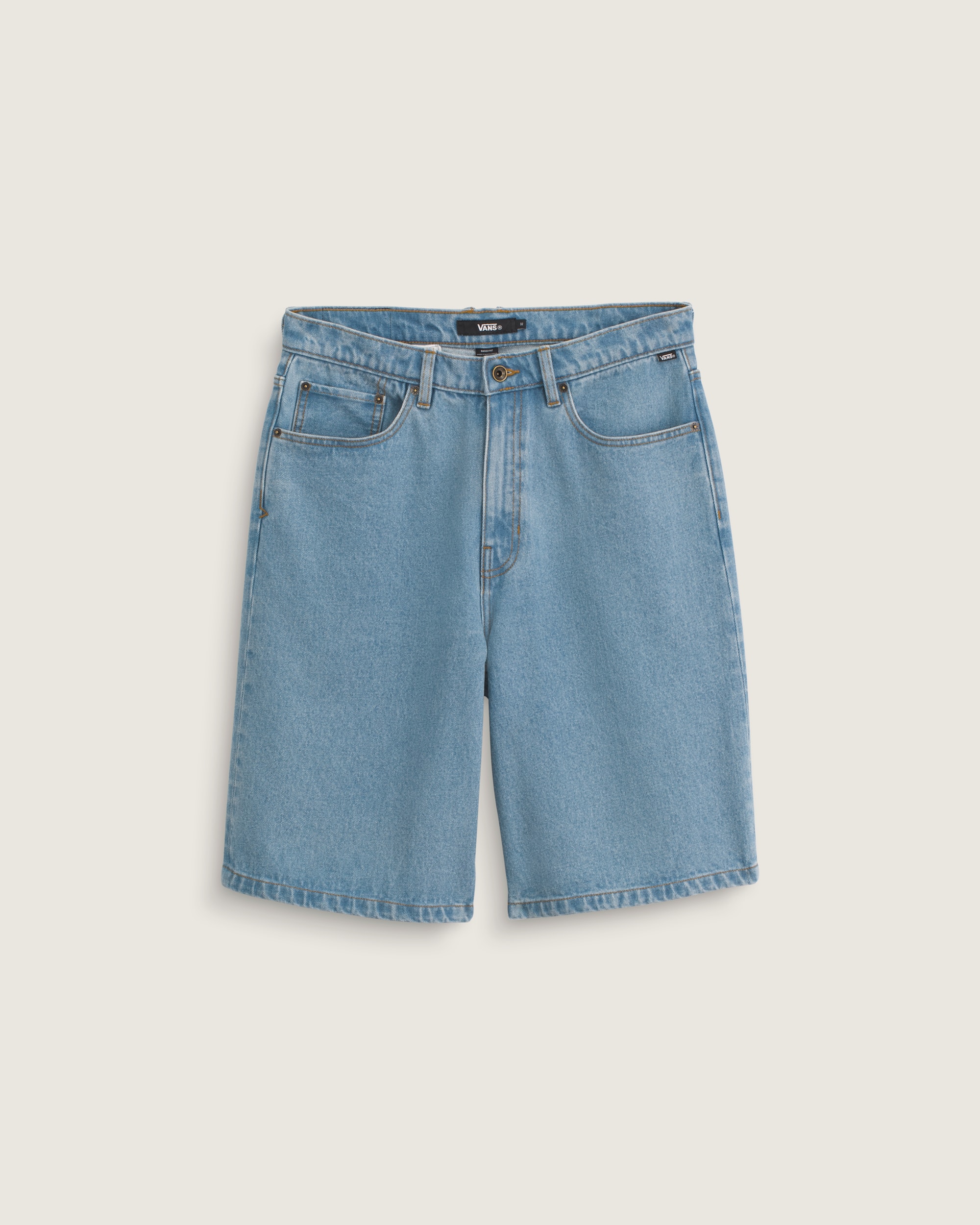 Check5 Baggy Denim Shorts VANS Stonewash Blue HERO