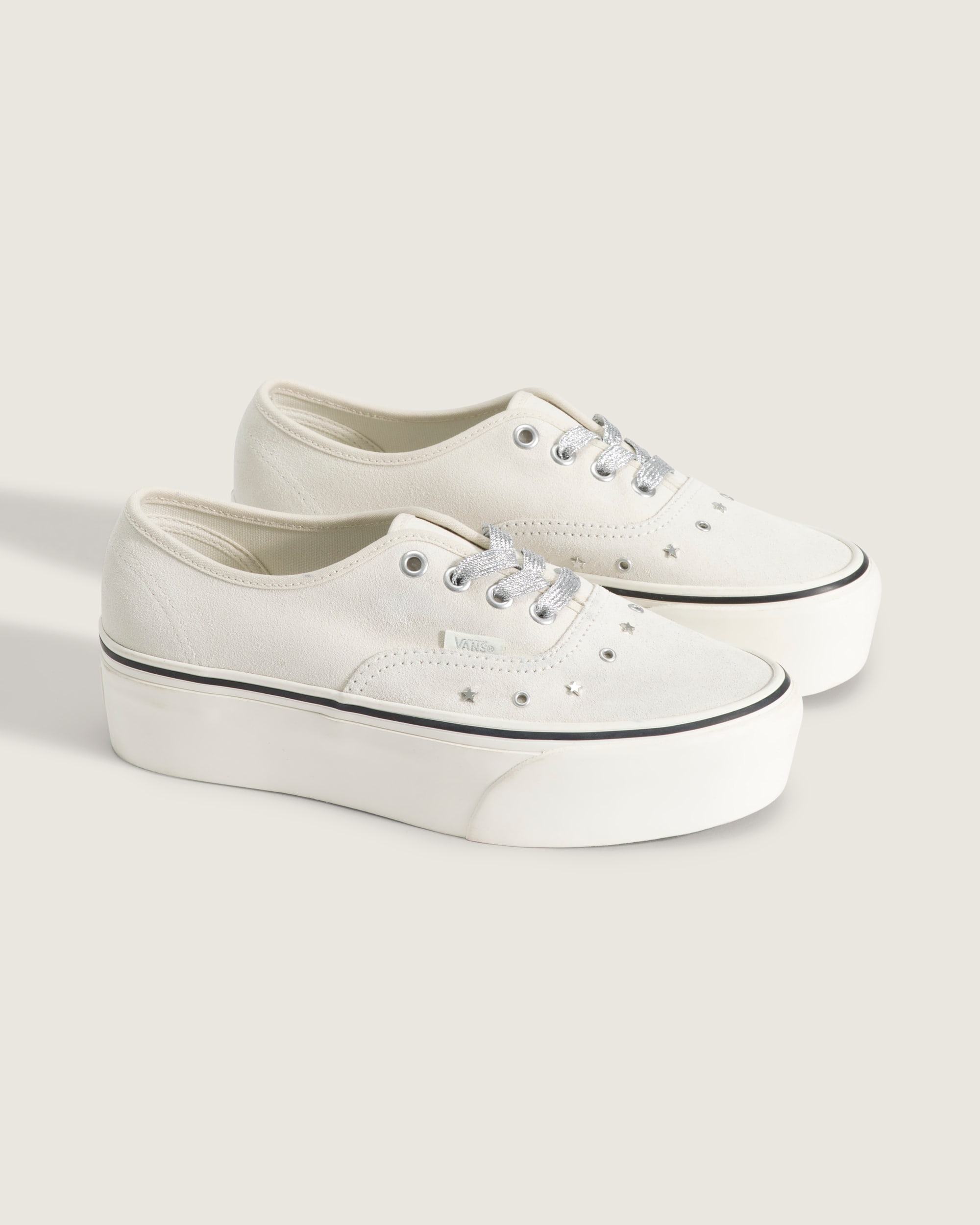 Authentic Platform Shoe VANS Marshmallow White ALT1