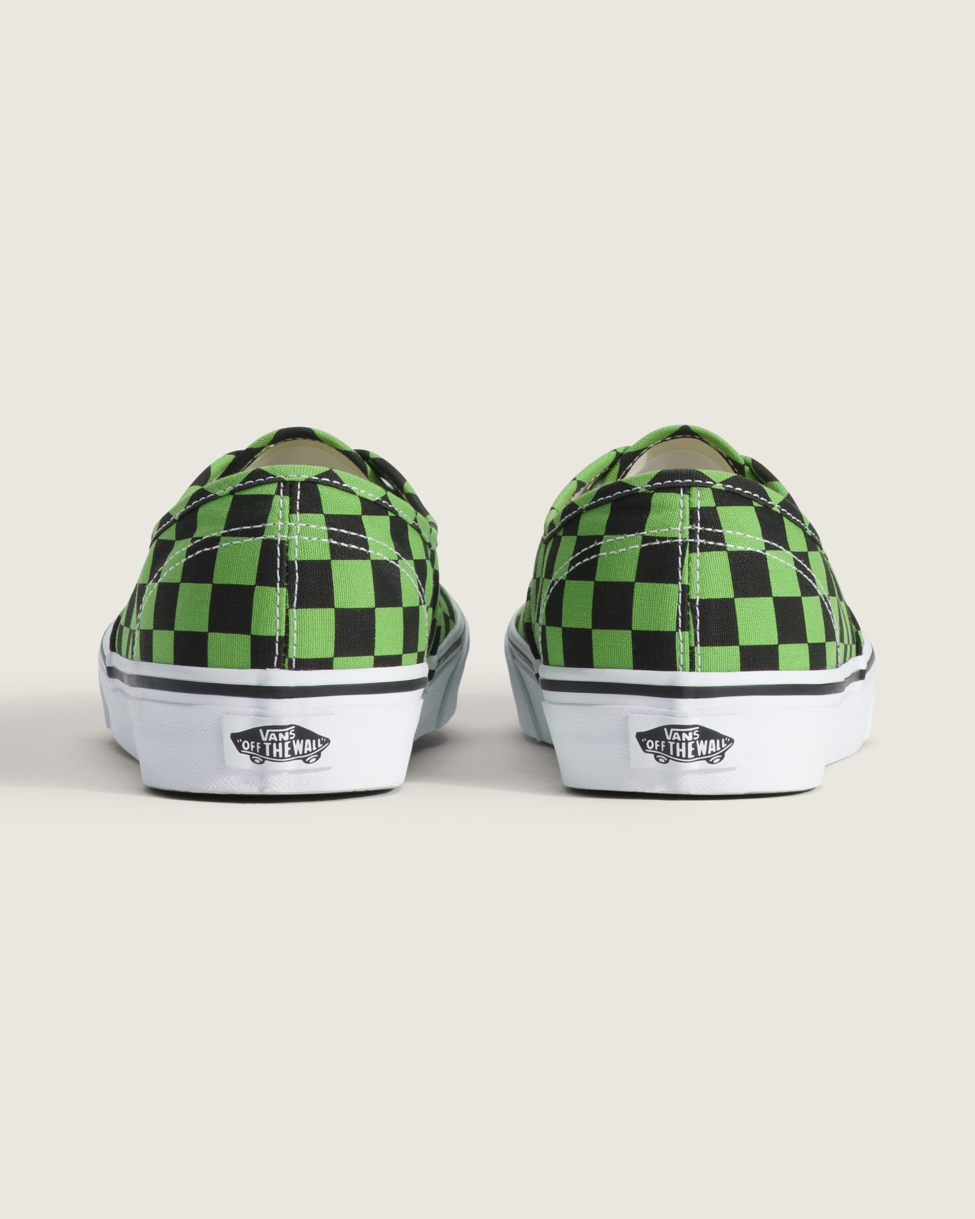 Authentic Checkerboard Shoe VANS Checkerboard Green  Black ALT3