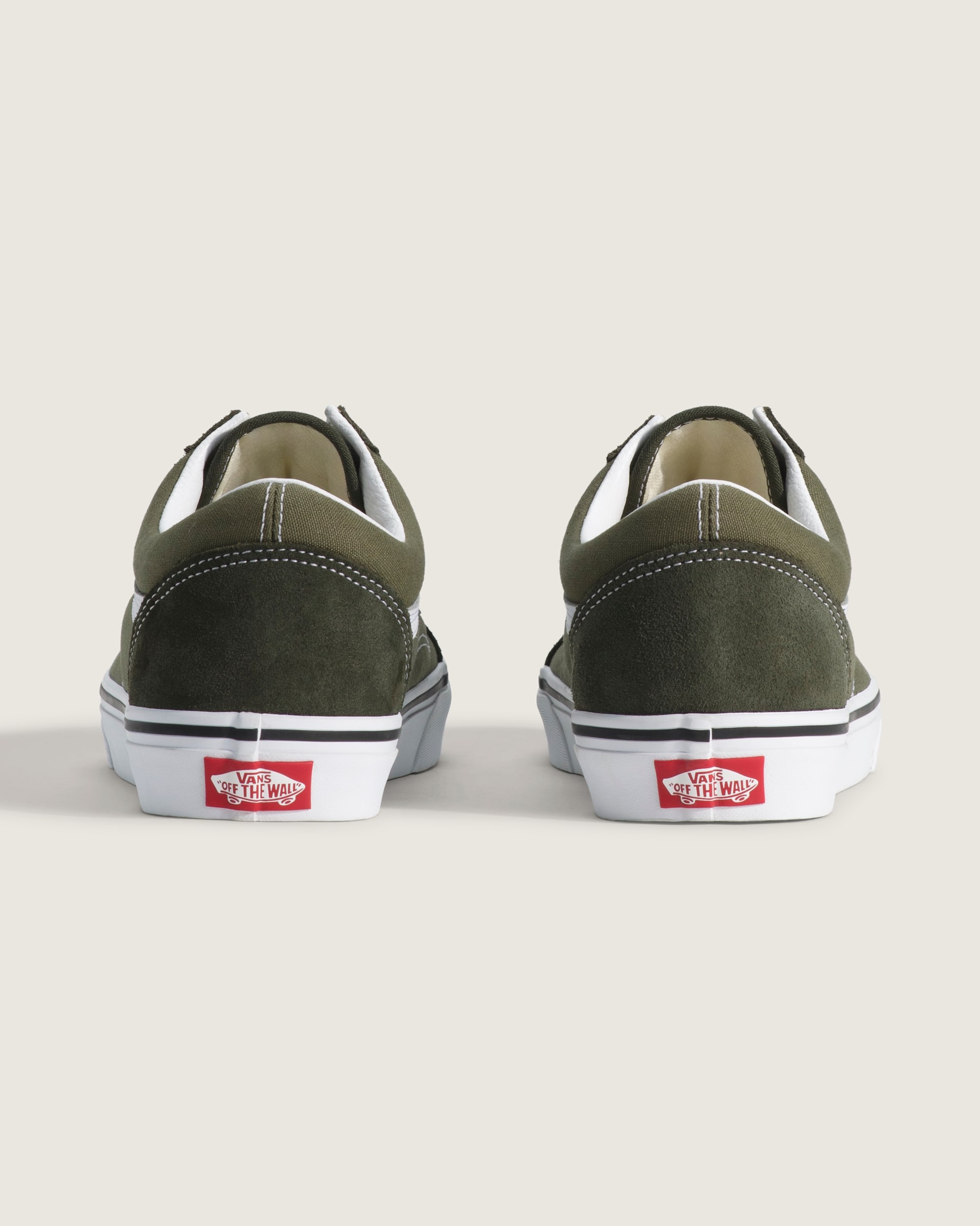 Old Skool Shoe VANS Obsidian Fern Green ALT3