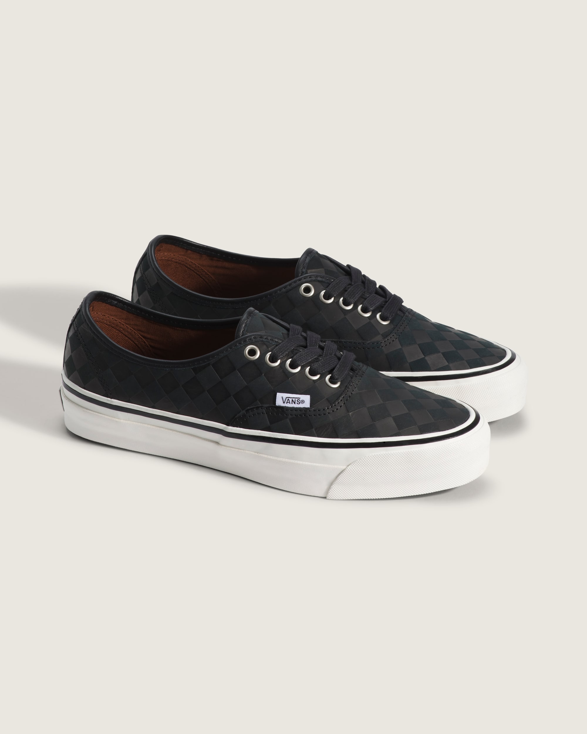 Premium Authentic Shoe VANS Checkerboard Blackout ALT1