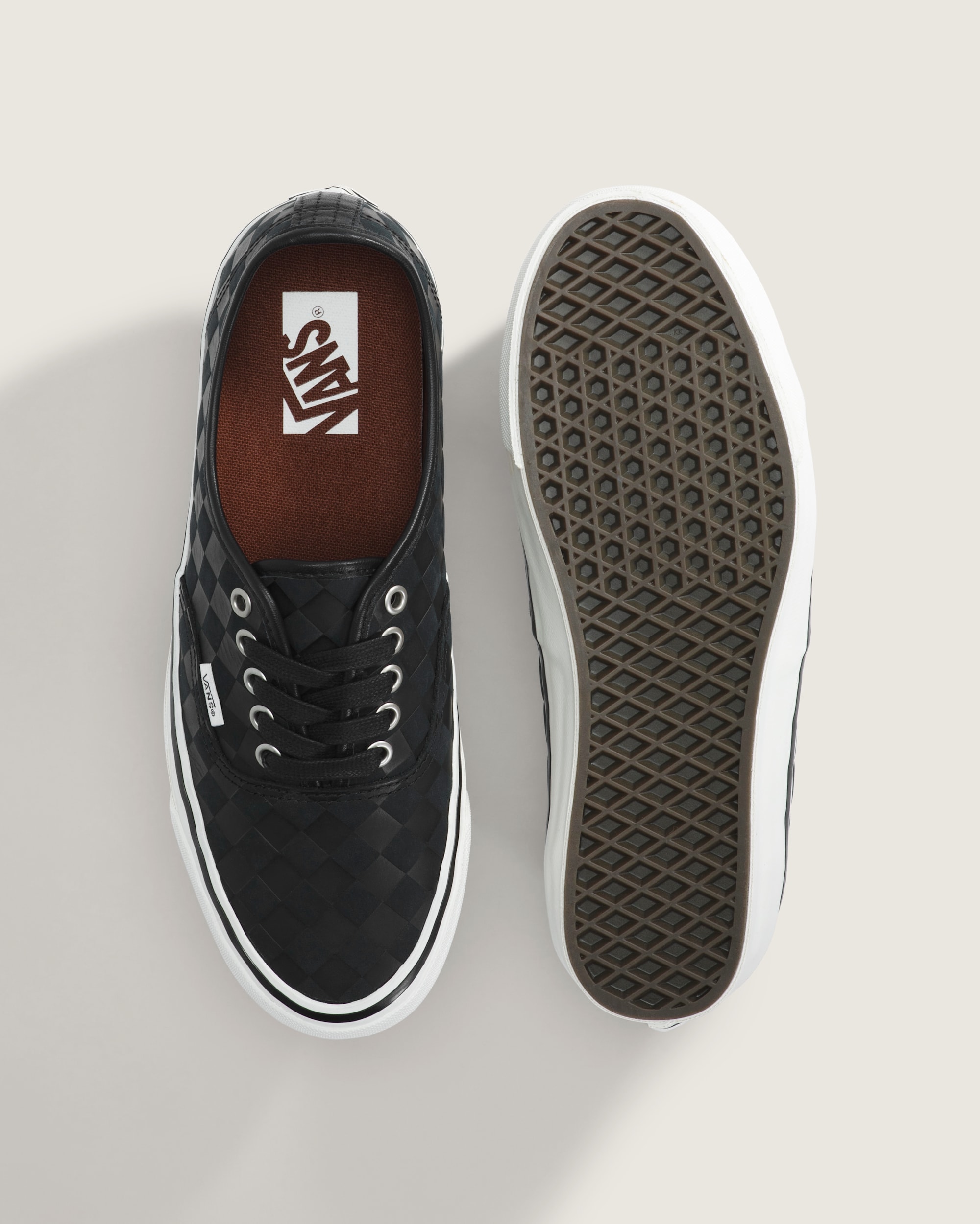 Premium Authentic Shoe VANS Checkerboard Blackout ALT2