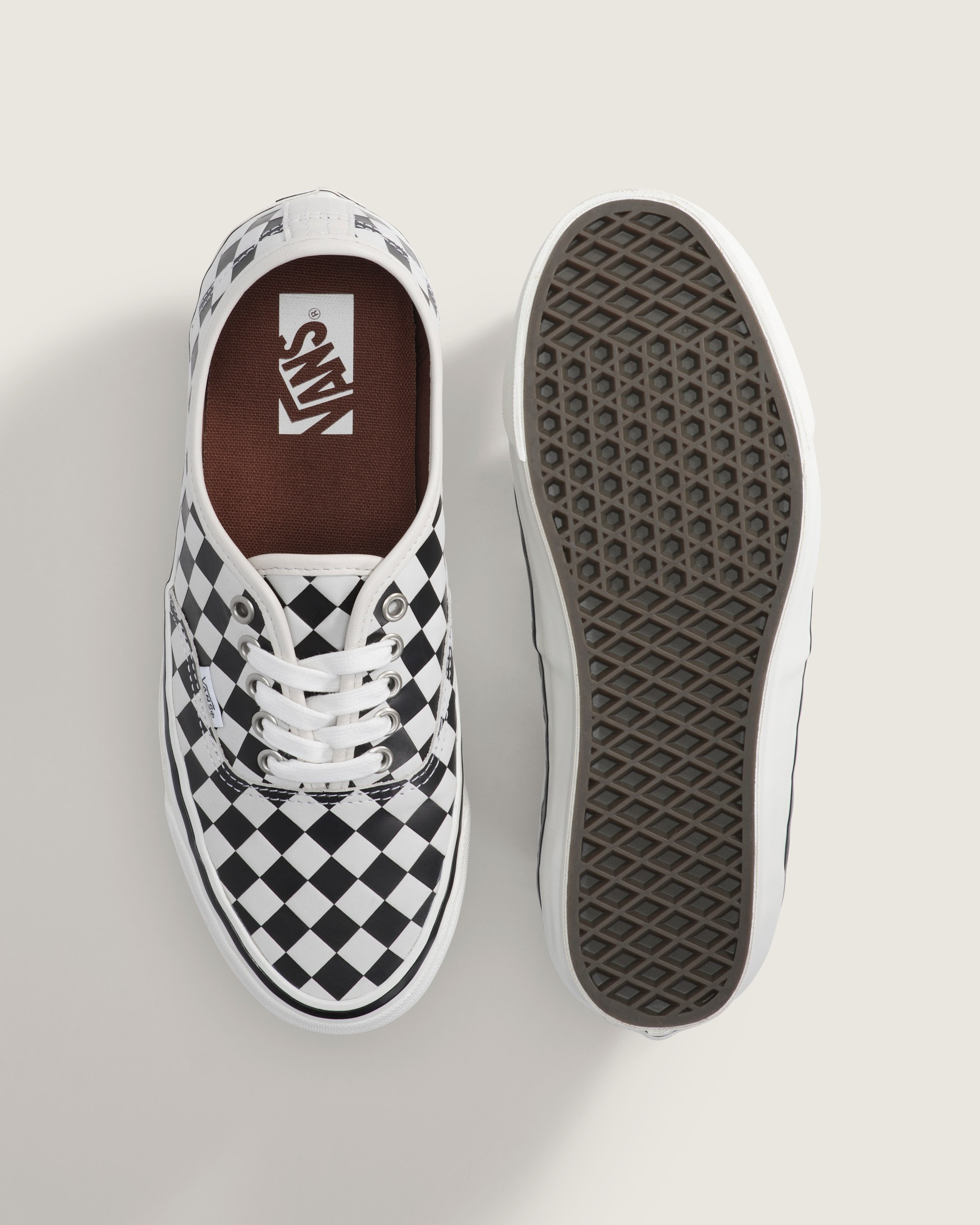 Premium Authentic Shoe VANS Checkerboard Black  White ALT2