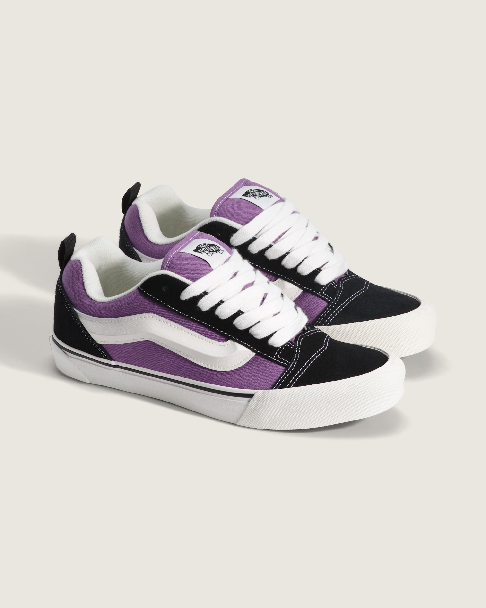 Knu Skool Shoe VANS Purple  Black ALT1