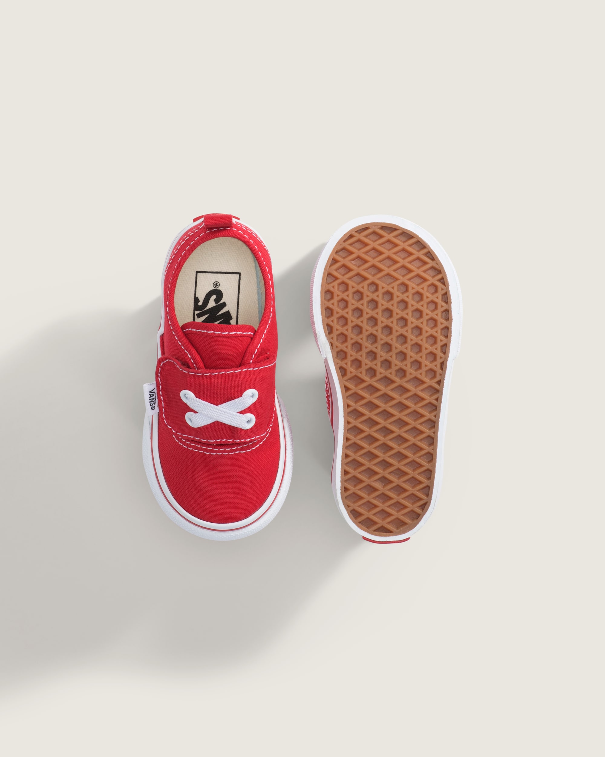 Toddler Authentic Shoe VANS Red ALT2
