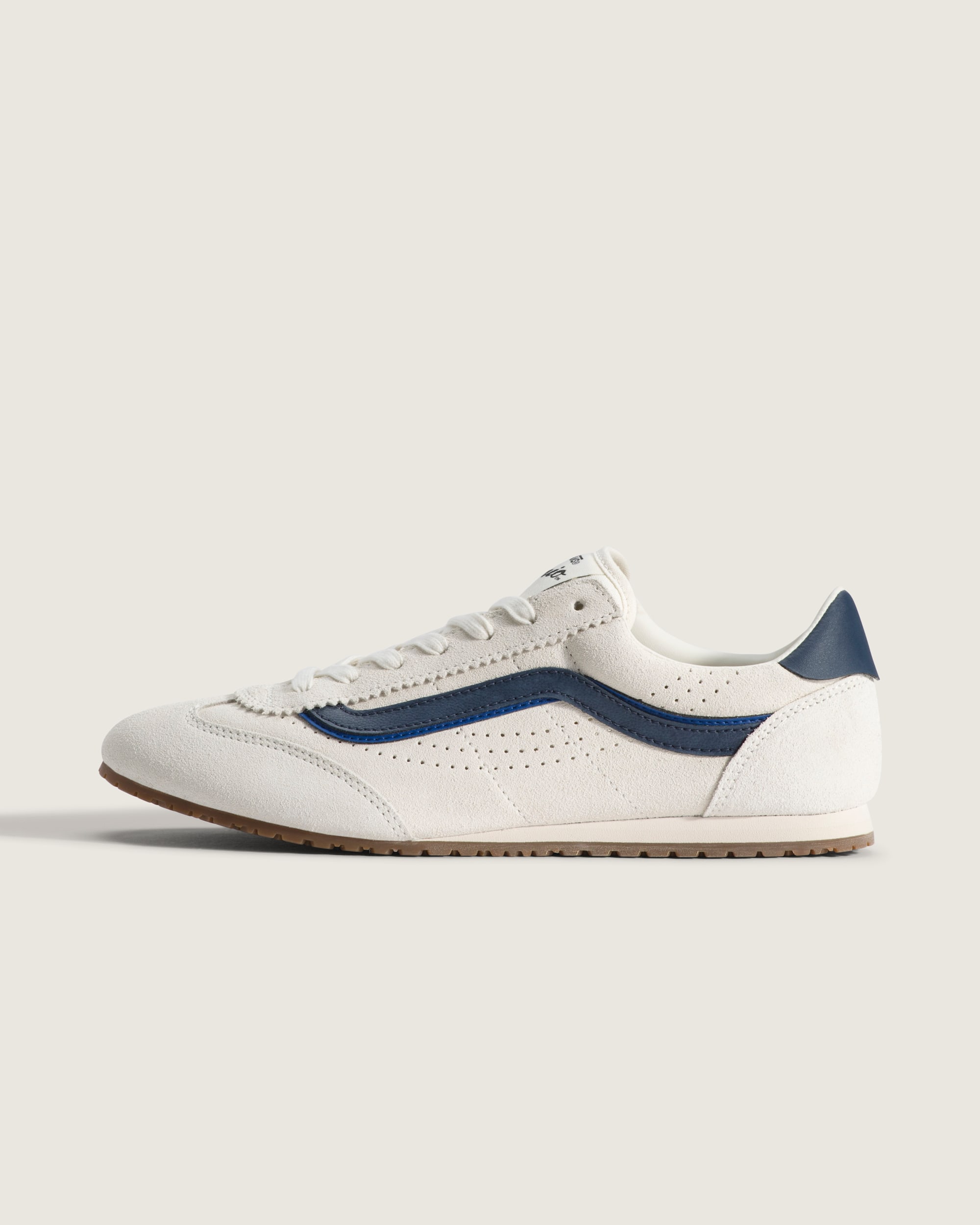 Super Lowpro Shoe VANS Marshmallow White  Blue HERO