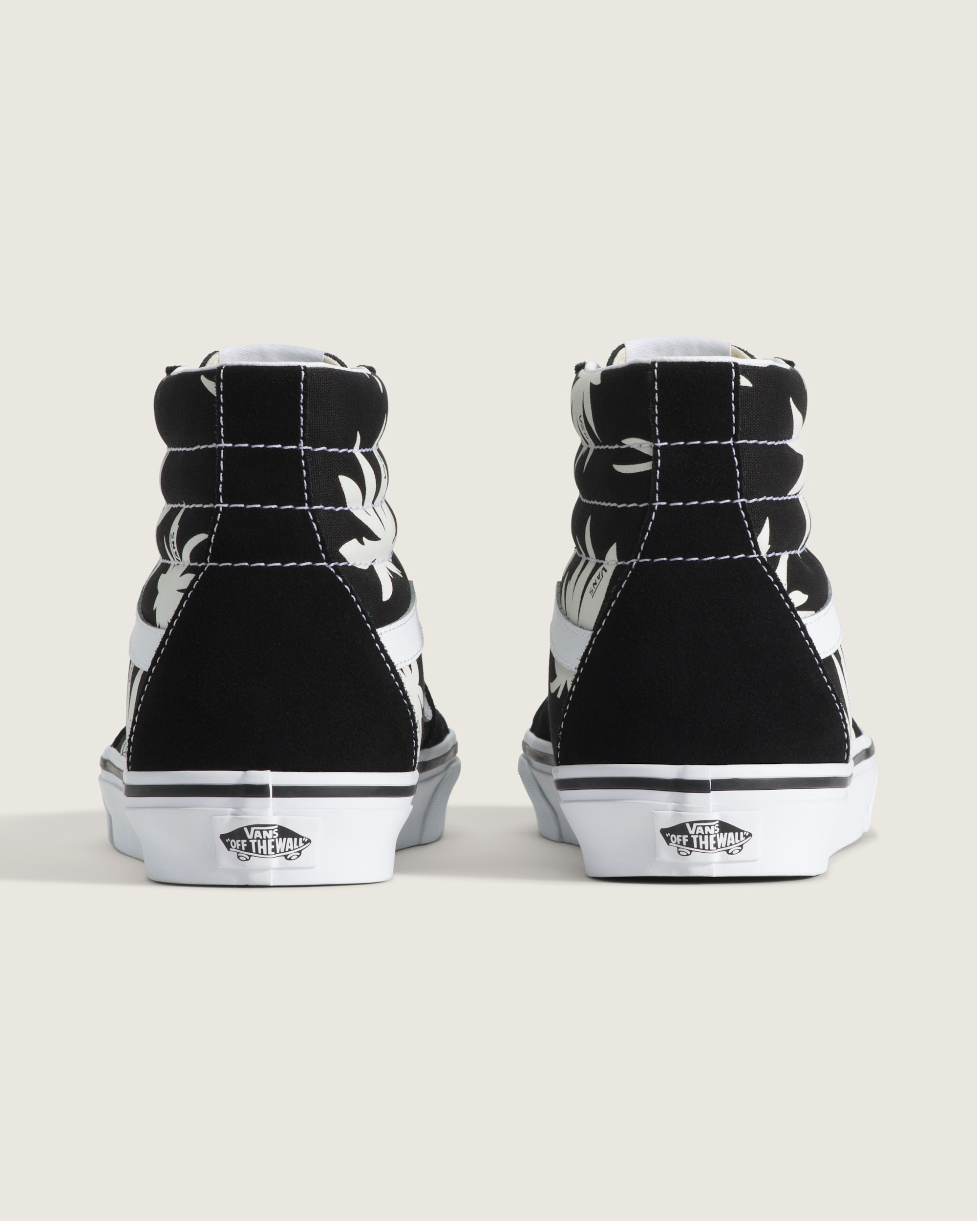 Sk8Hi Shoe VANS Black  Marshmallow White ALT3