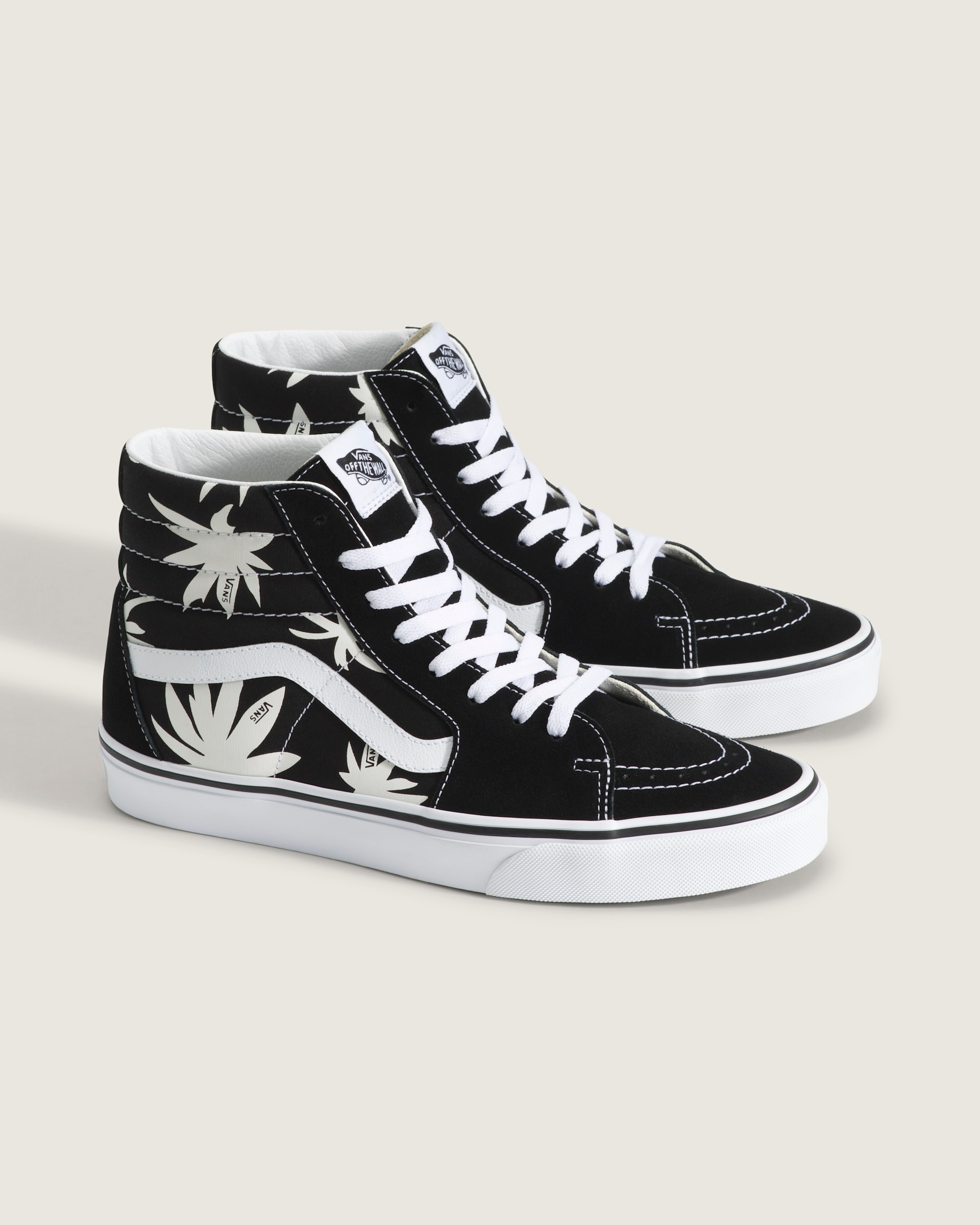 Sk8Hi Shoe VANS Black  Marshmallow White ALT1