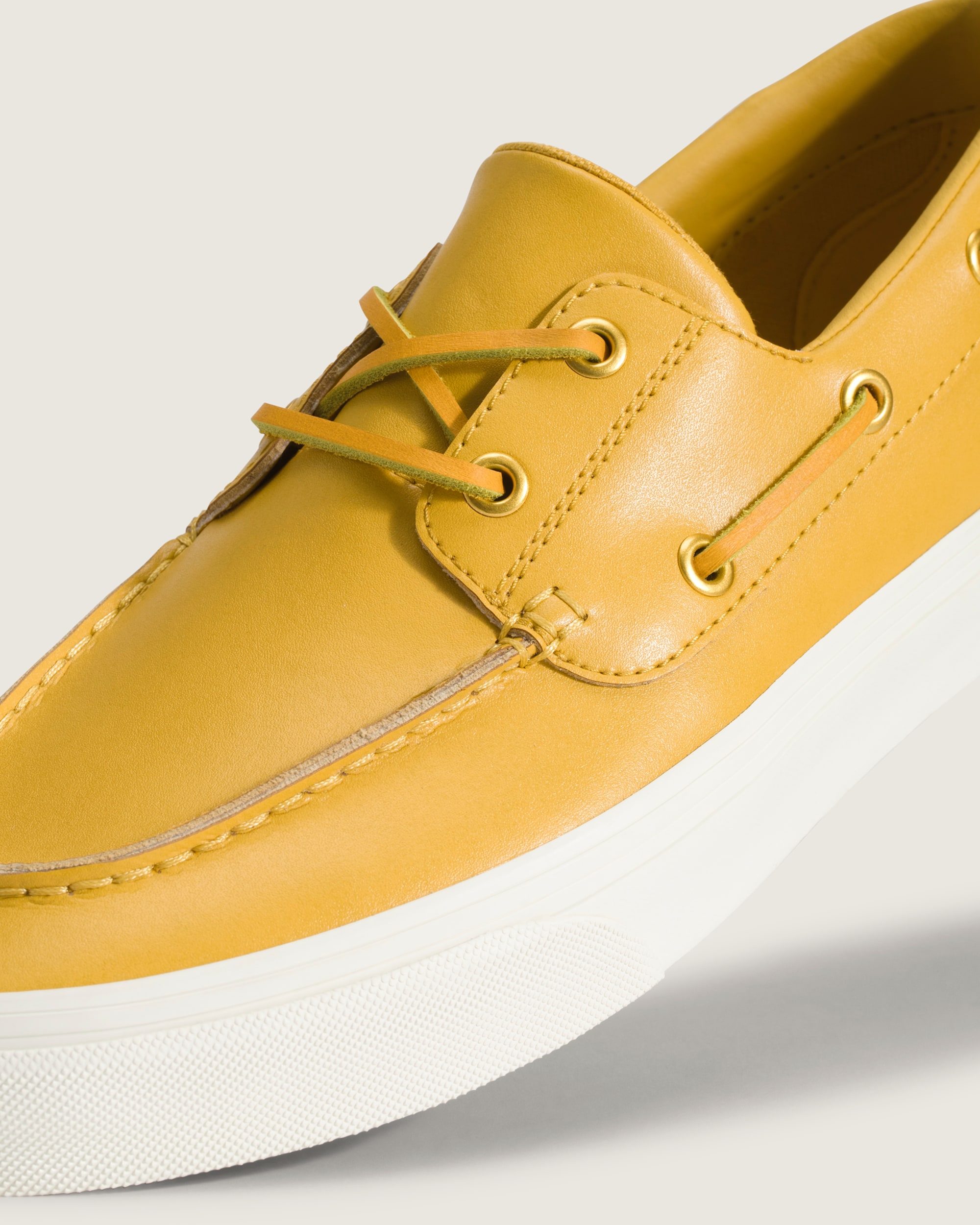 2Eyelet Boat Shoe VANS Spicy Mustard Yellow ALT4