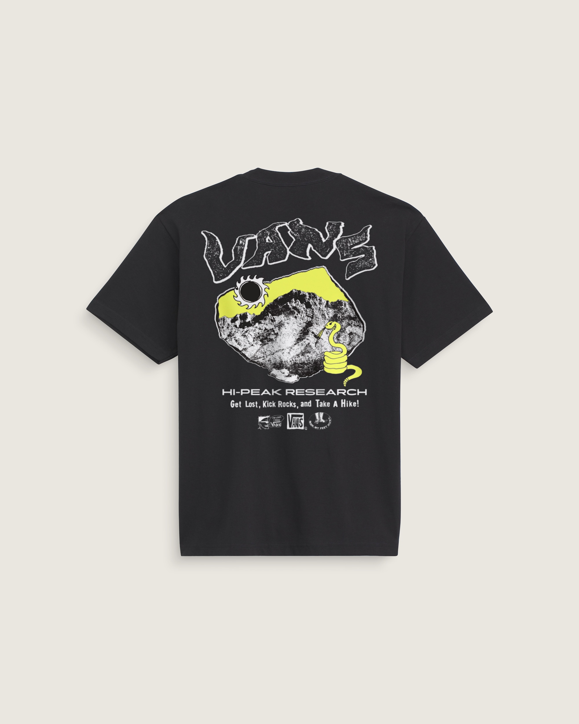 Hi Peak Research TShirt VANS Black HERO