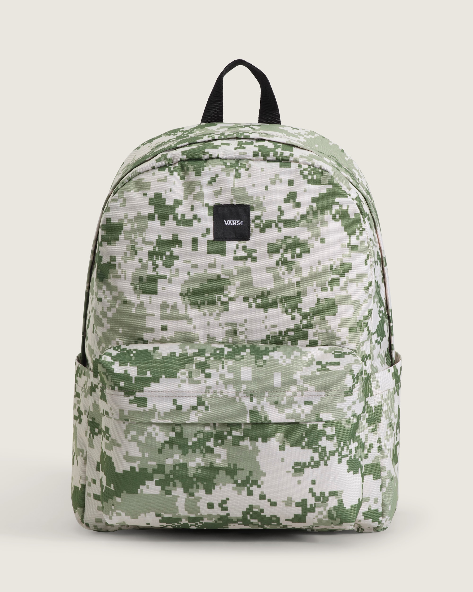 Old Skool Backpack VANS Neutral Olive Green  Marshmallow White HERO