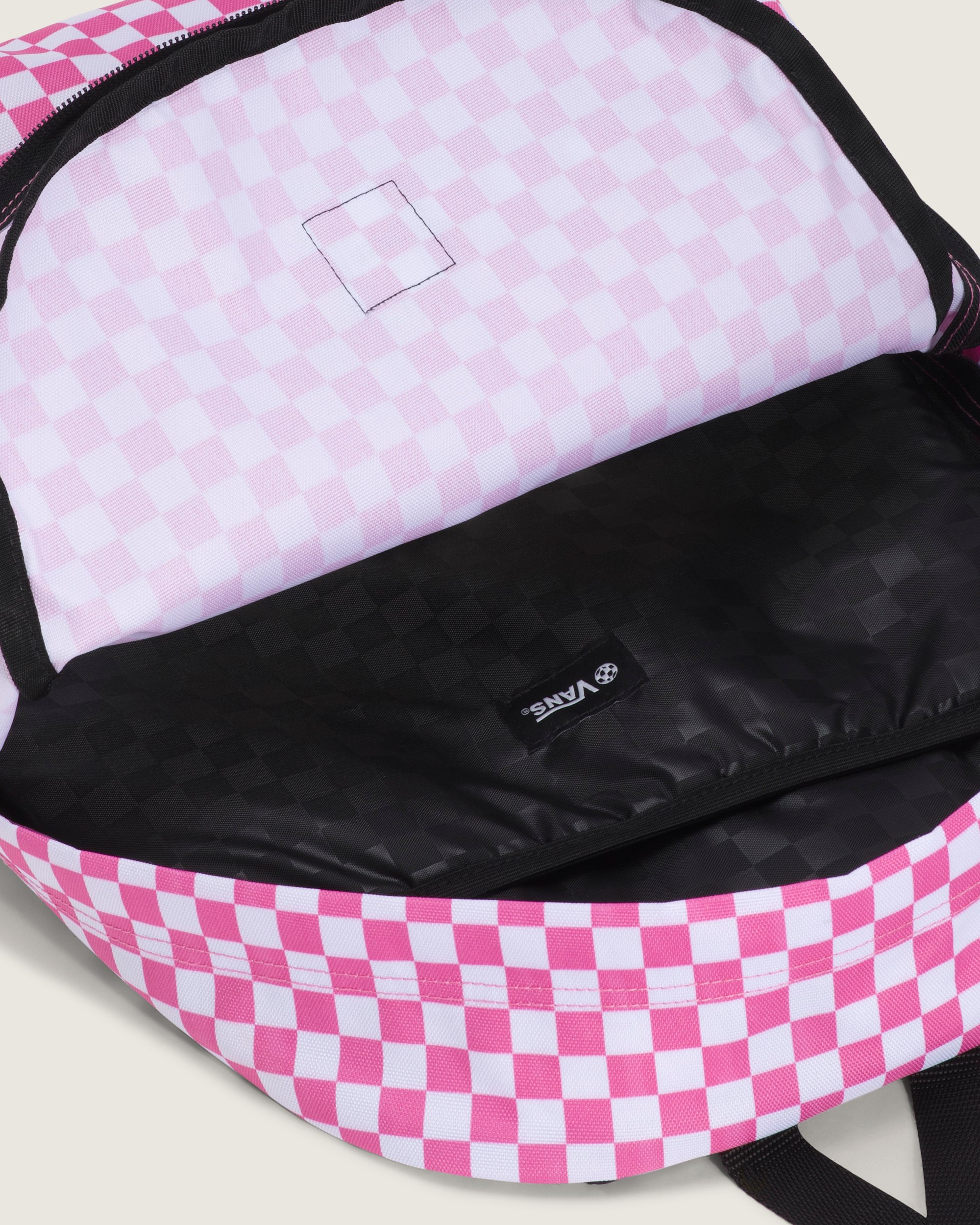 Old Skool Checkerboard Backpack VANS Fizz Pink ALT4