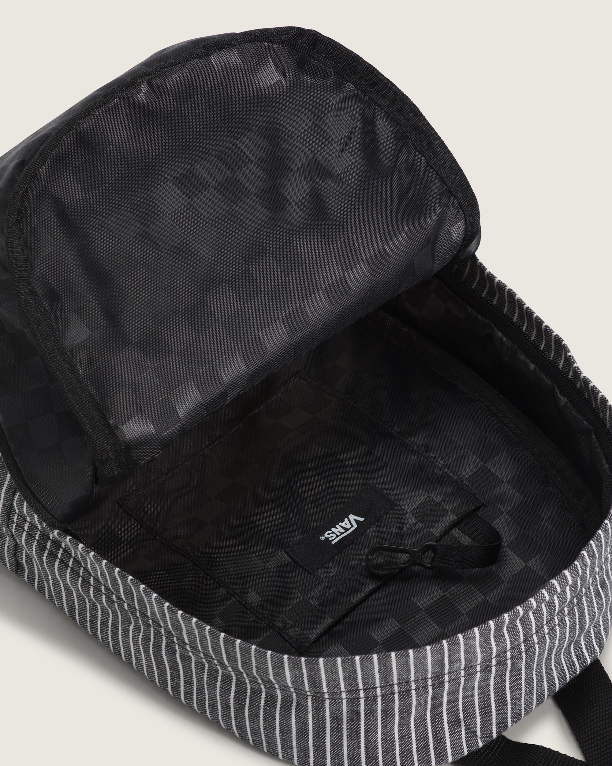 Checkerboard Old Skool Mini Backpack VANS White  Black ALT2