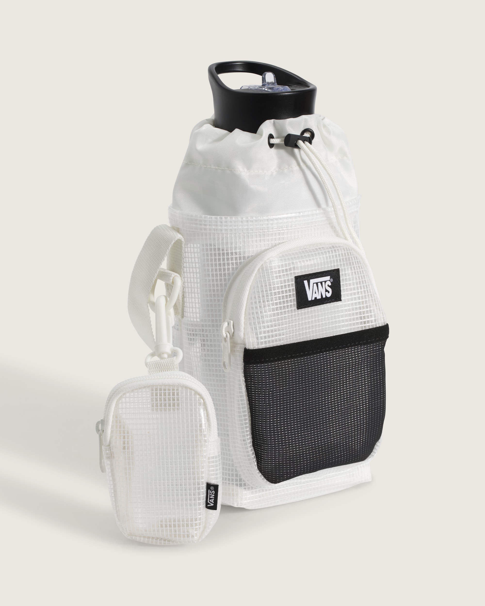 Junipero Water Bottle Bag VANS Clear ALT4