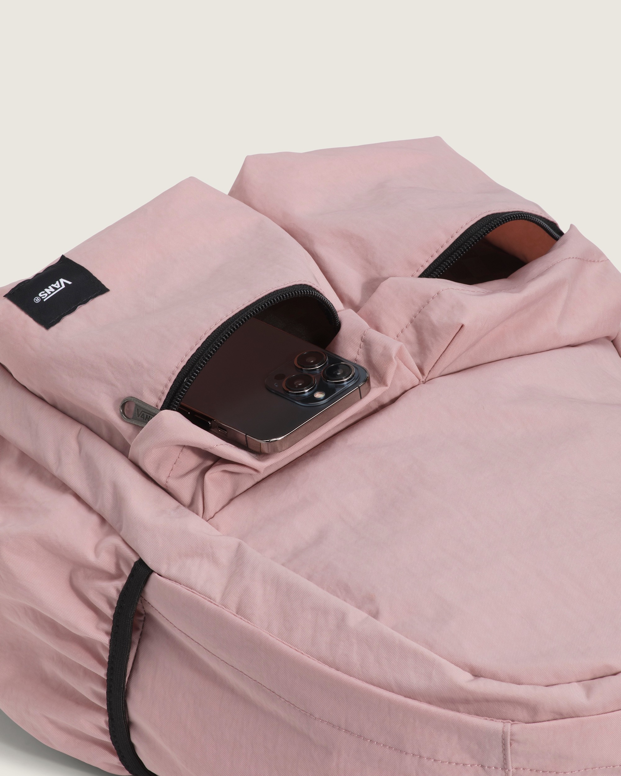 Off The Wall Backpack VANS Misty Mauve Red ALT3