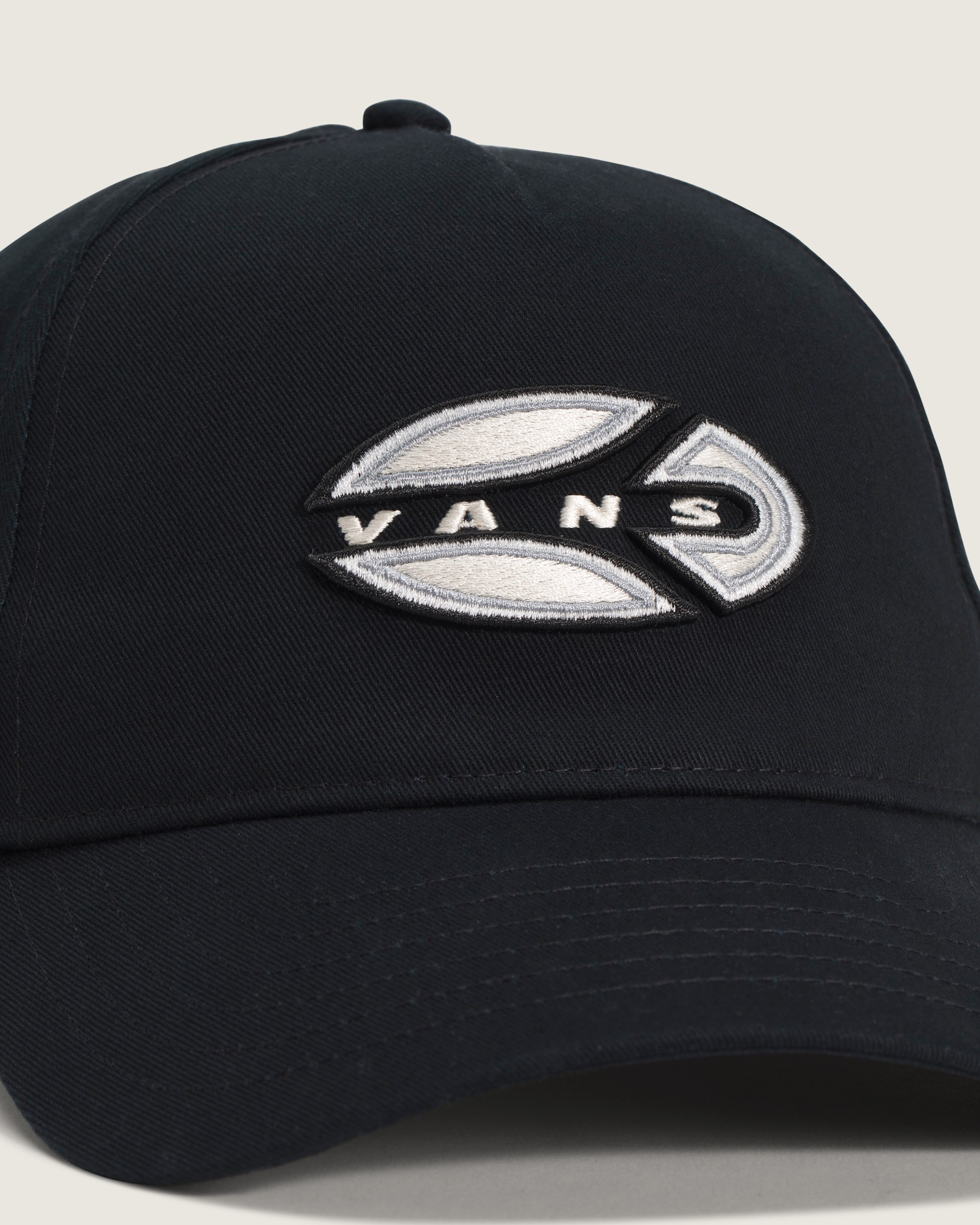Oval Blaster Snapback Hat VANS Black ALT1