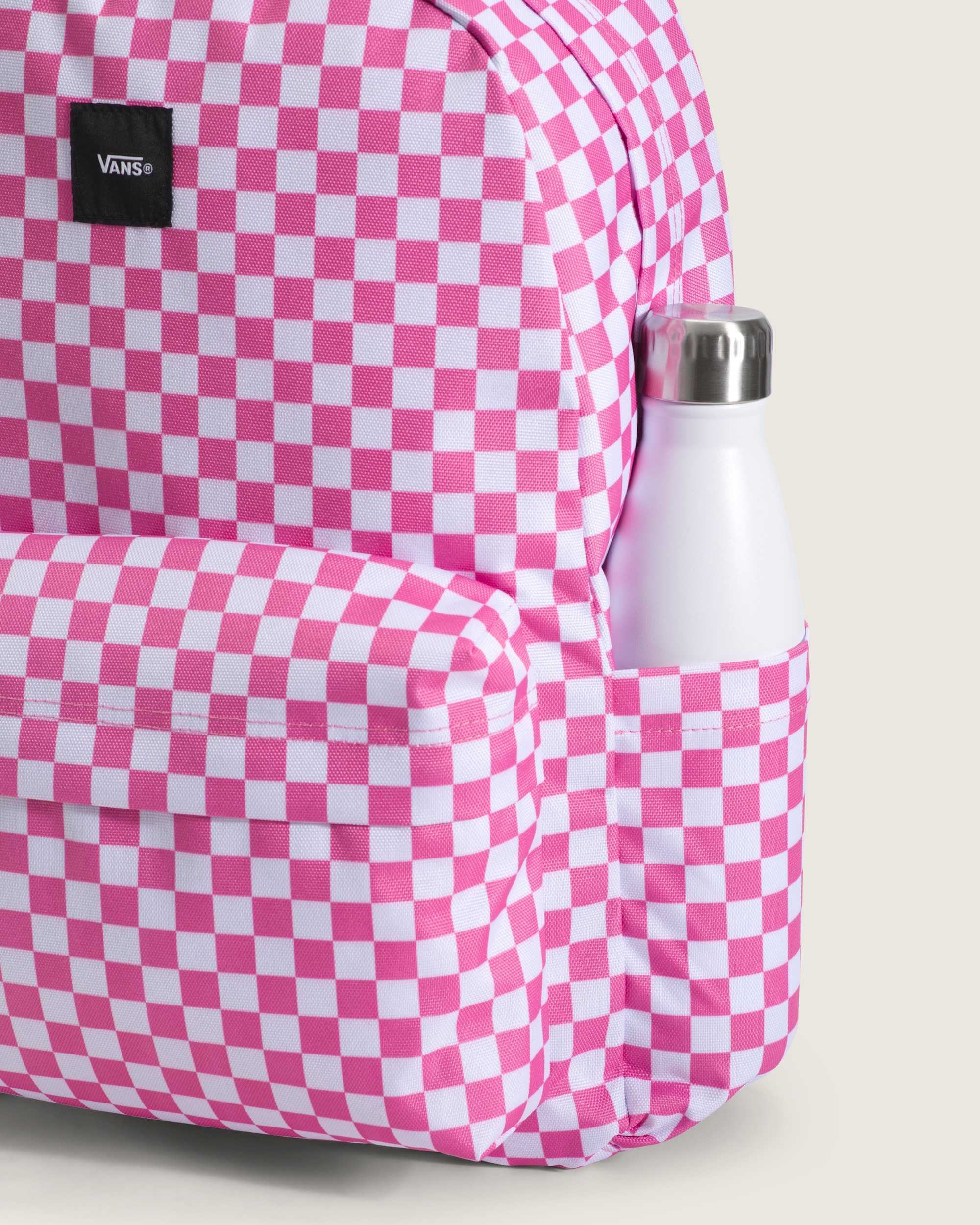 Old Skool Checkerboard Backpack VANS Fizz Pink ALT1