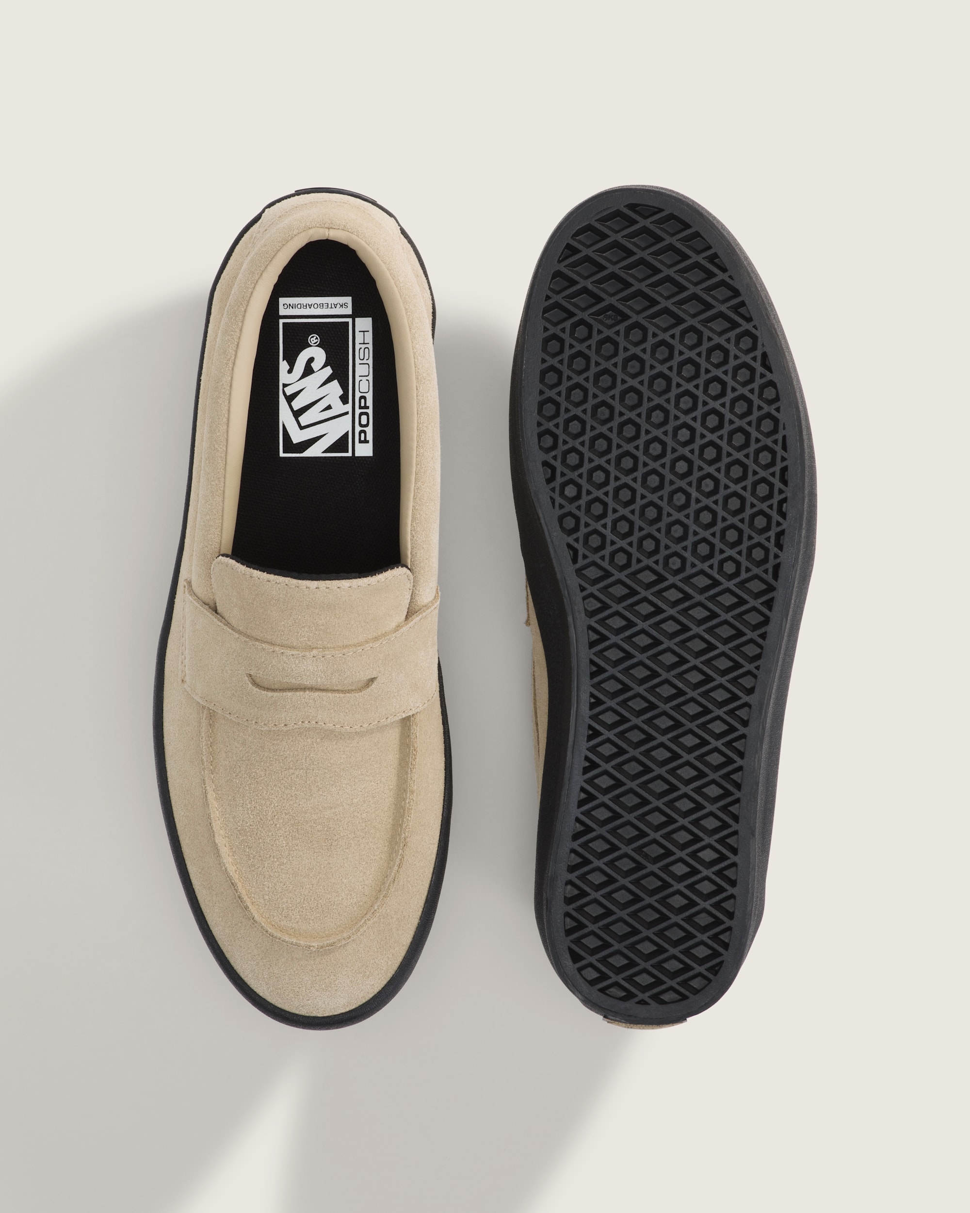 Skate Loafer Shoe in Incense Brown / Black | Vans