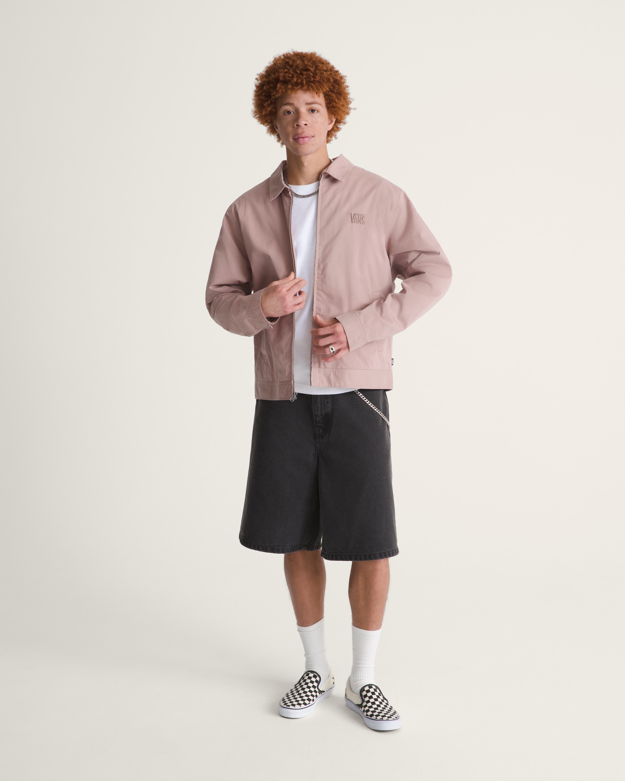 Pomona Station Jacket VANS Warm Taupe Beige ALT4