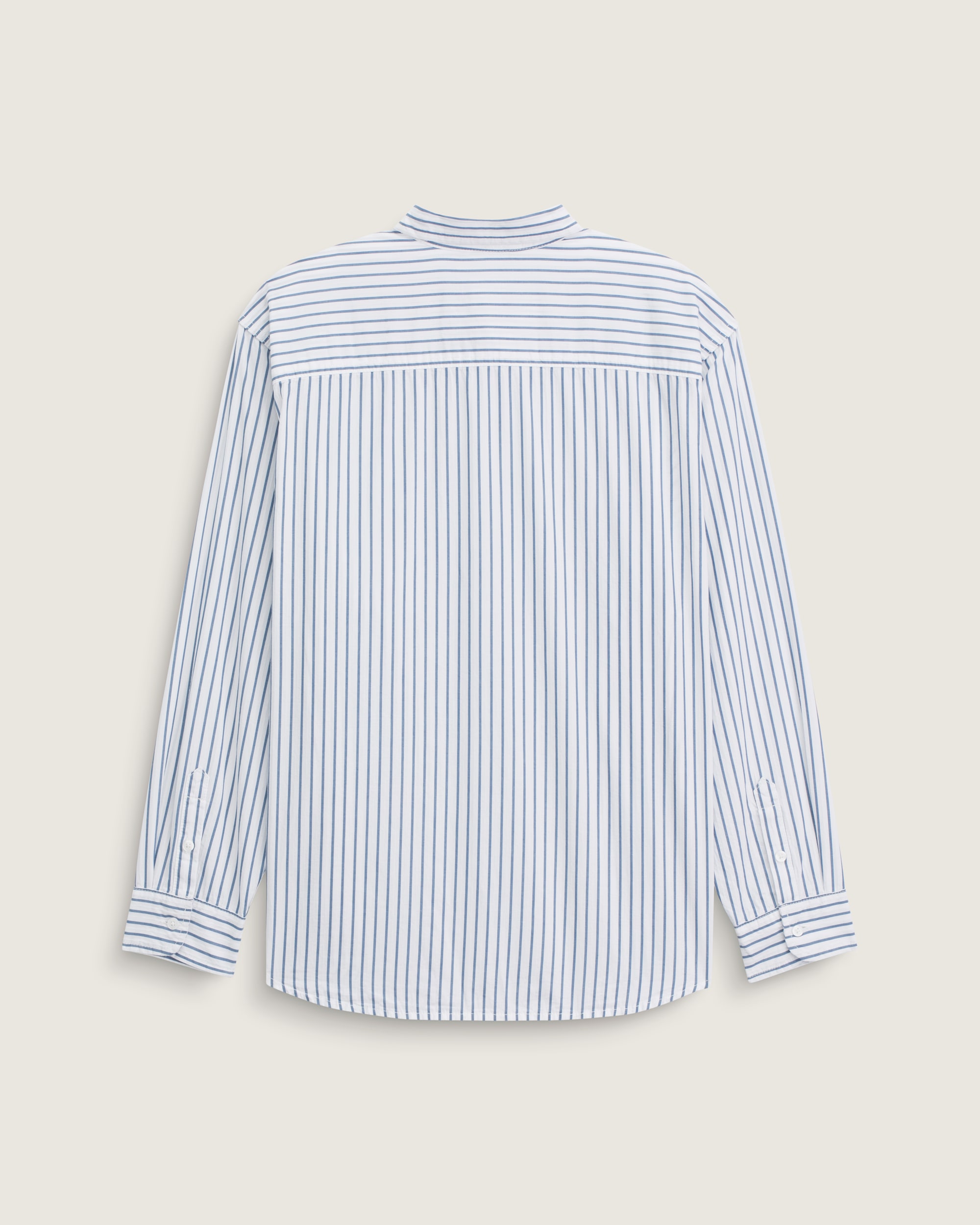 Premium Dobby Stripe Long Sleeve Shirt VANS White ALT1