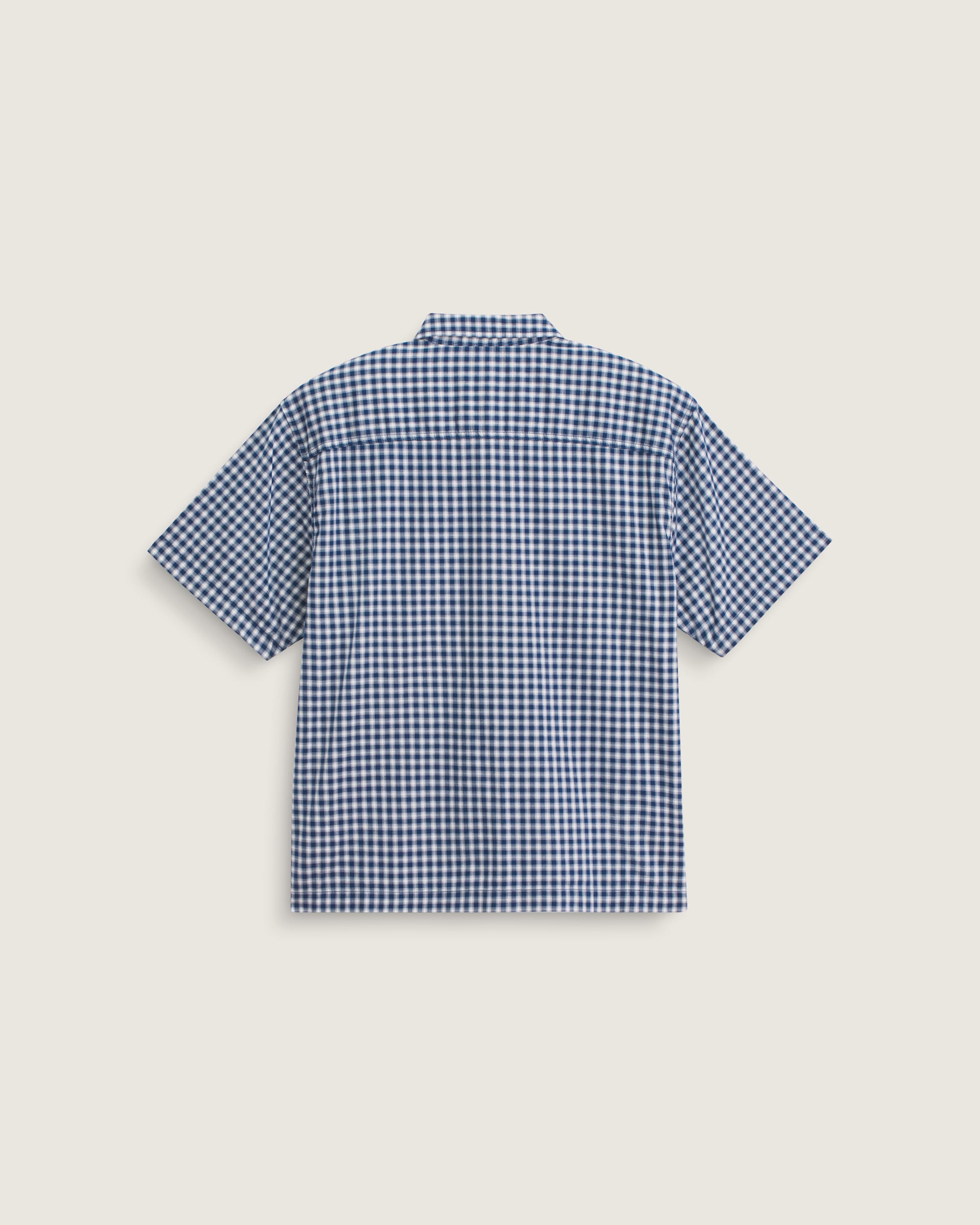 Larkspur Mini Plaid Shirt in Deep Indigo Blue | Vans