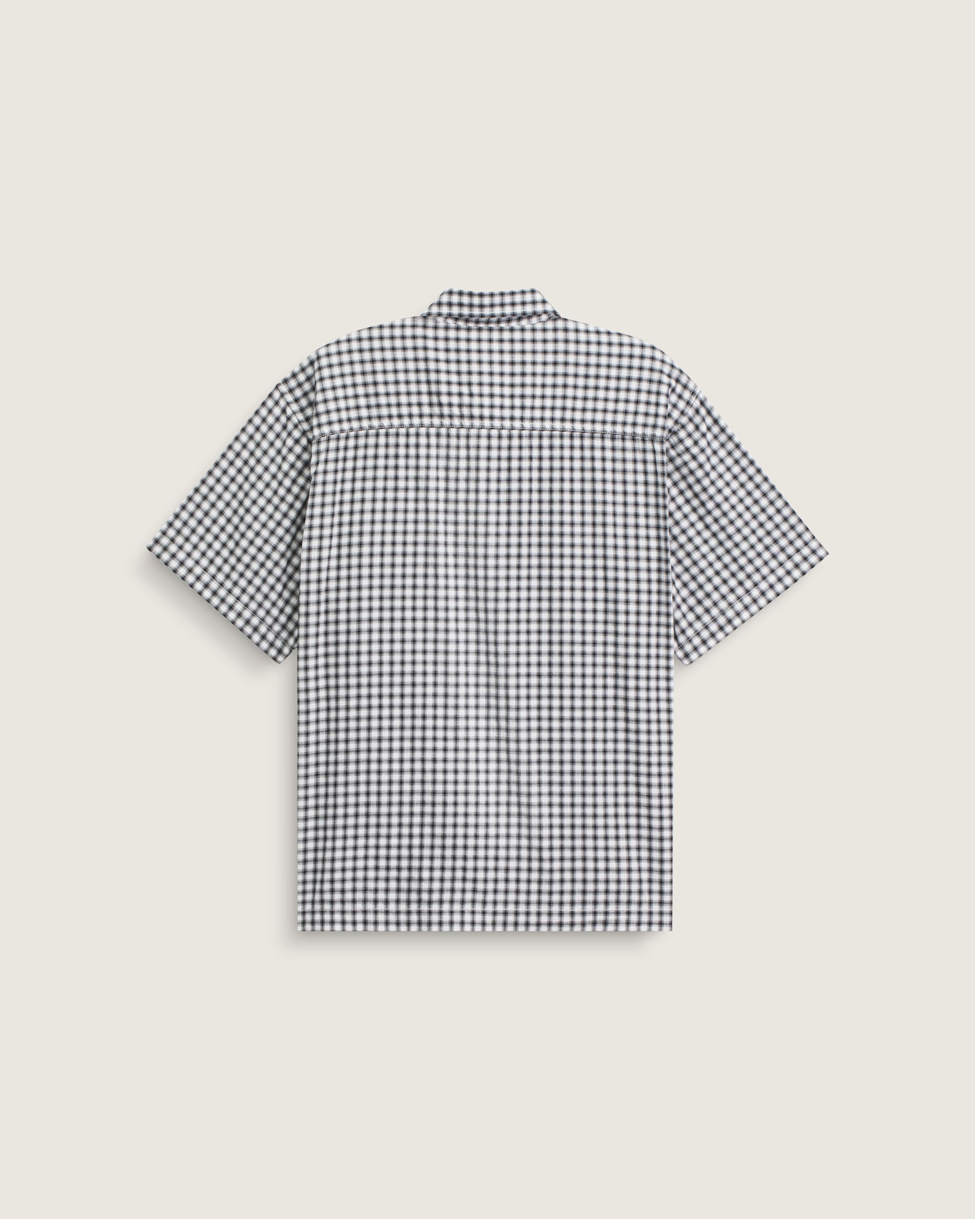 Larkspur Mini Plaid Shirt VANS White  Black ALT1