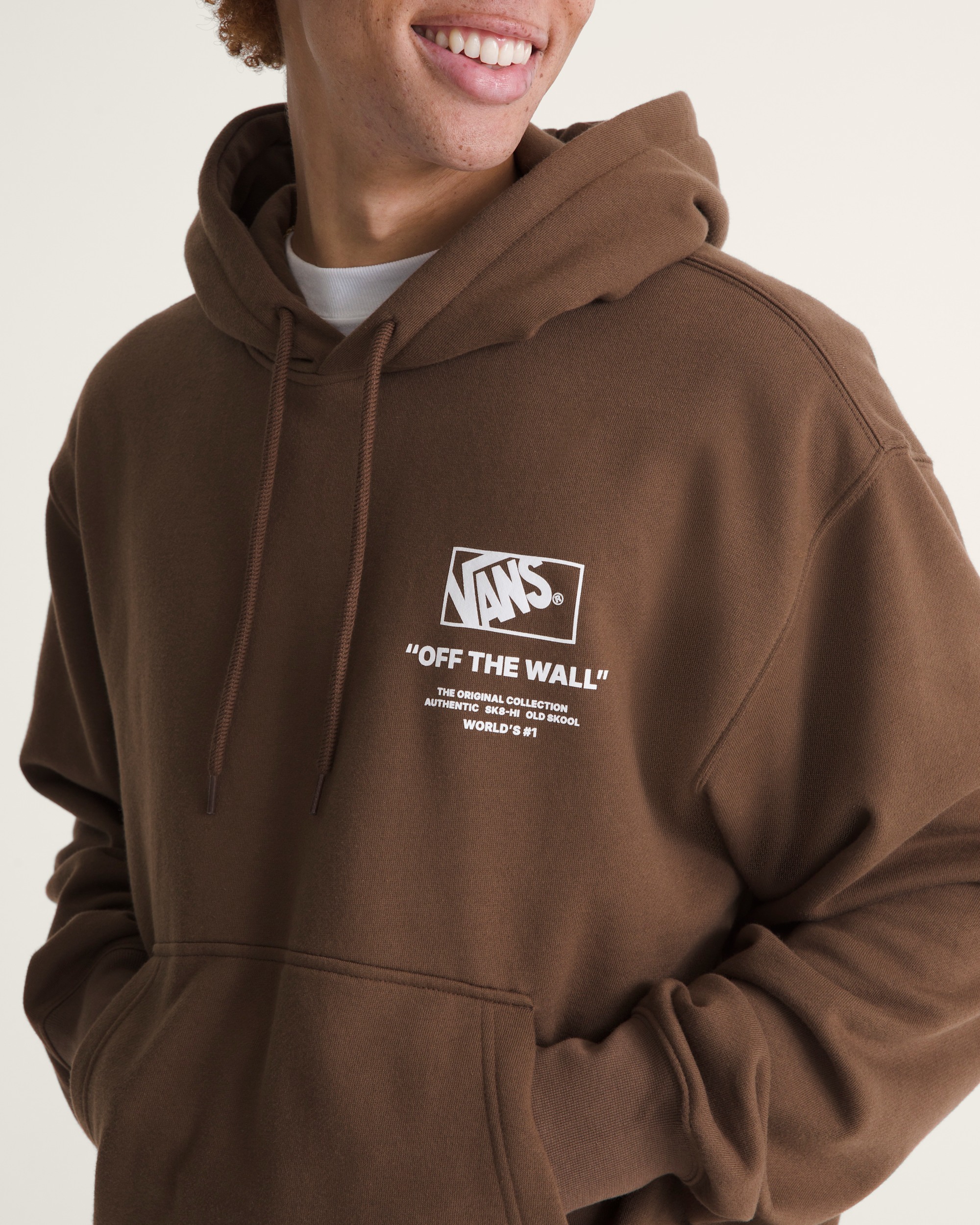 Stacked Hi Pullover Hoodie VANS Vintage Cocoa Brown ALT4