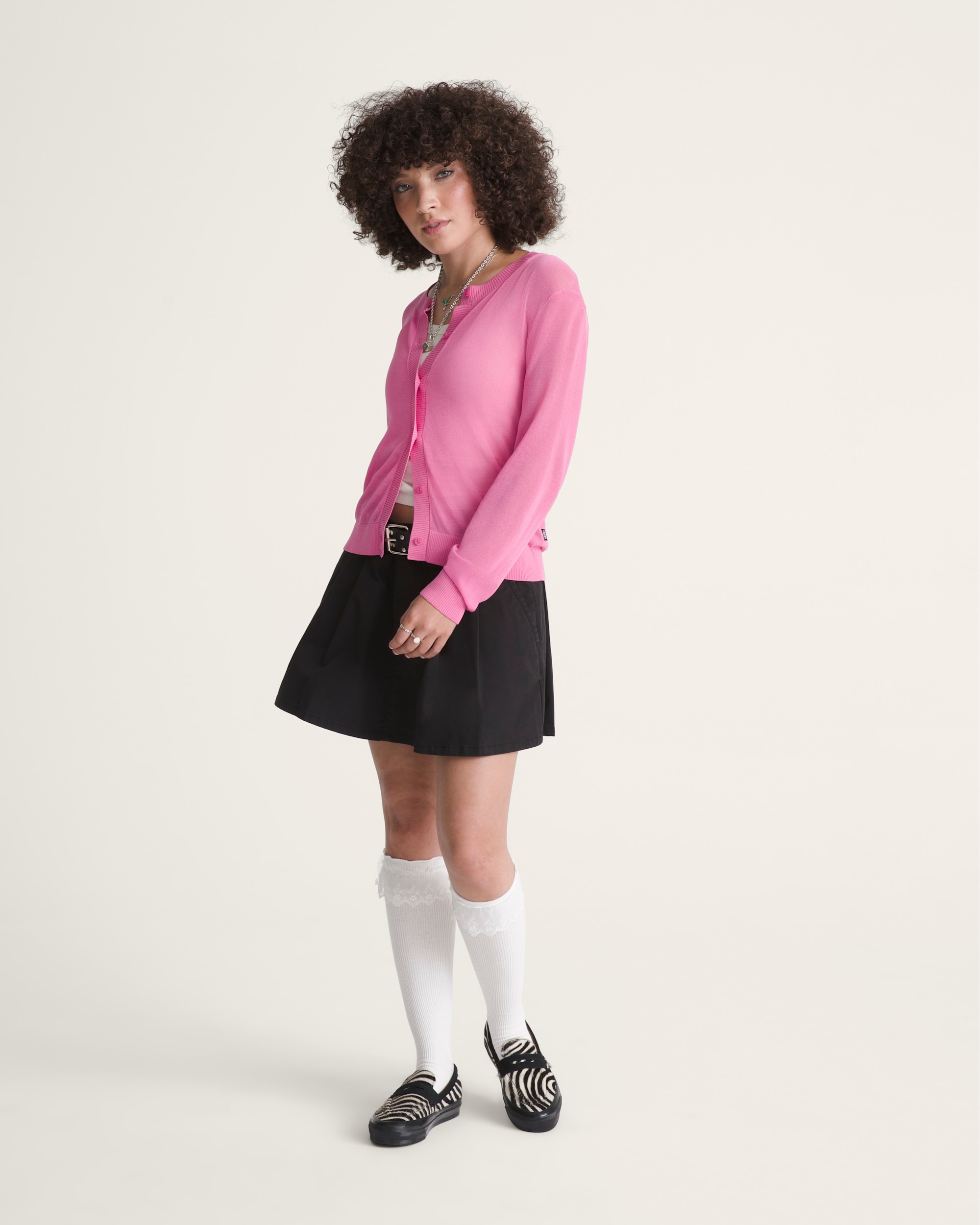 Authentic Chino Mini Skirt VANS Black ALT2