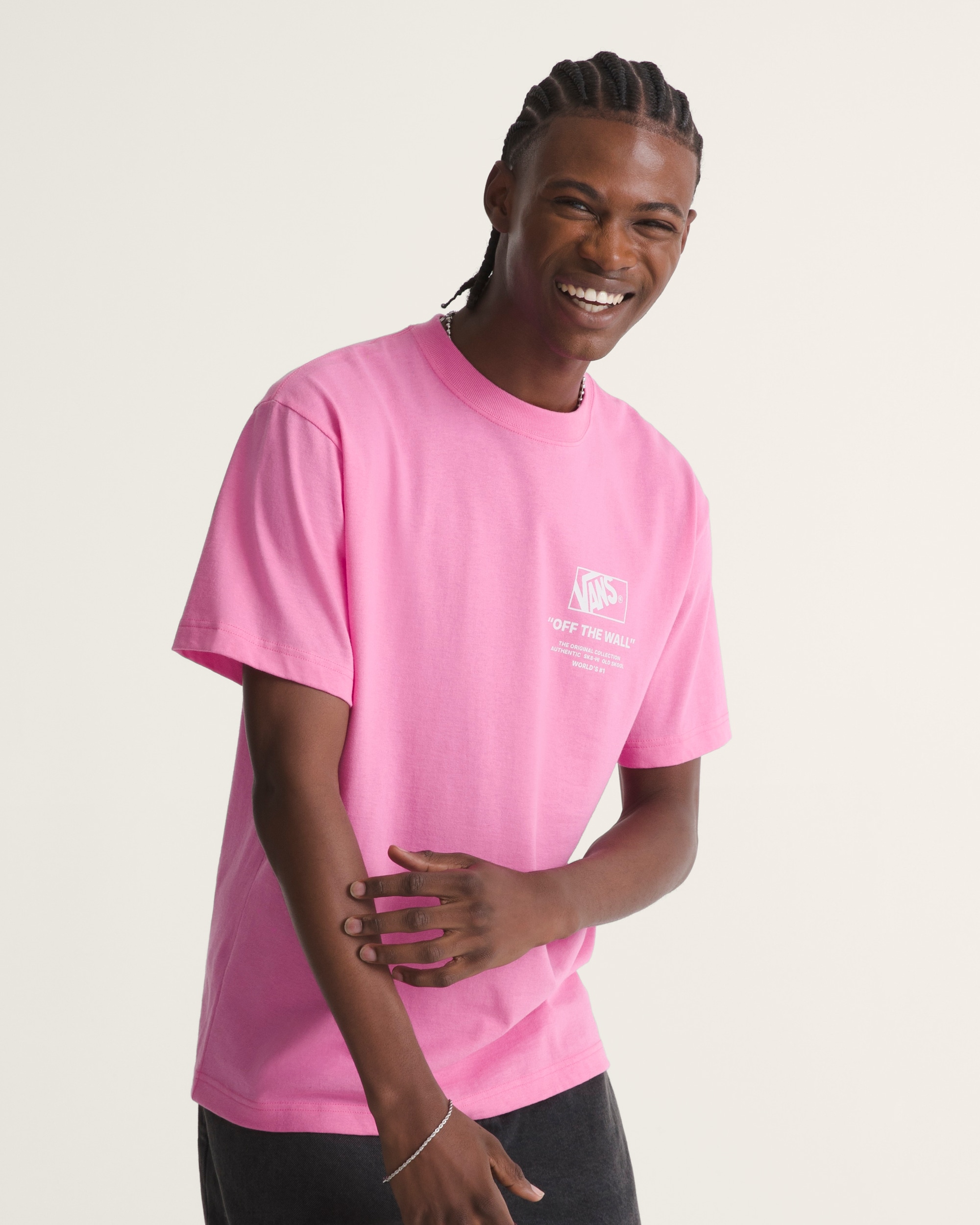 Stacked Hi TShirt VANS Fizz Pink ALT2