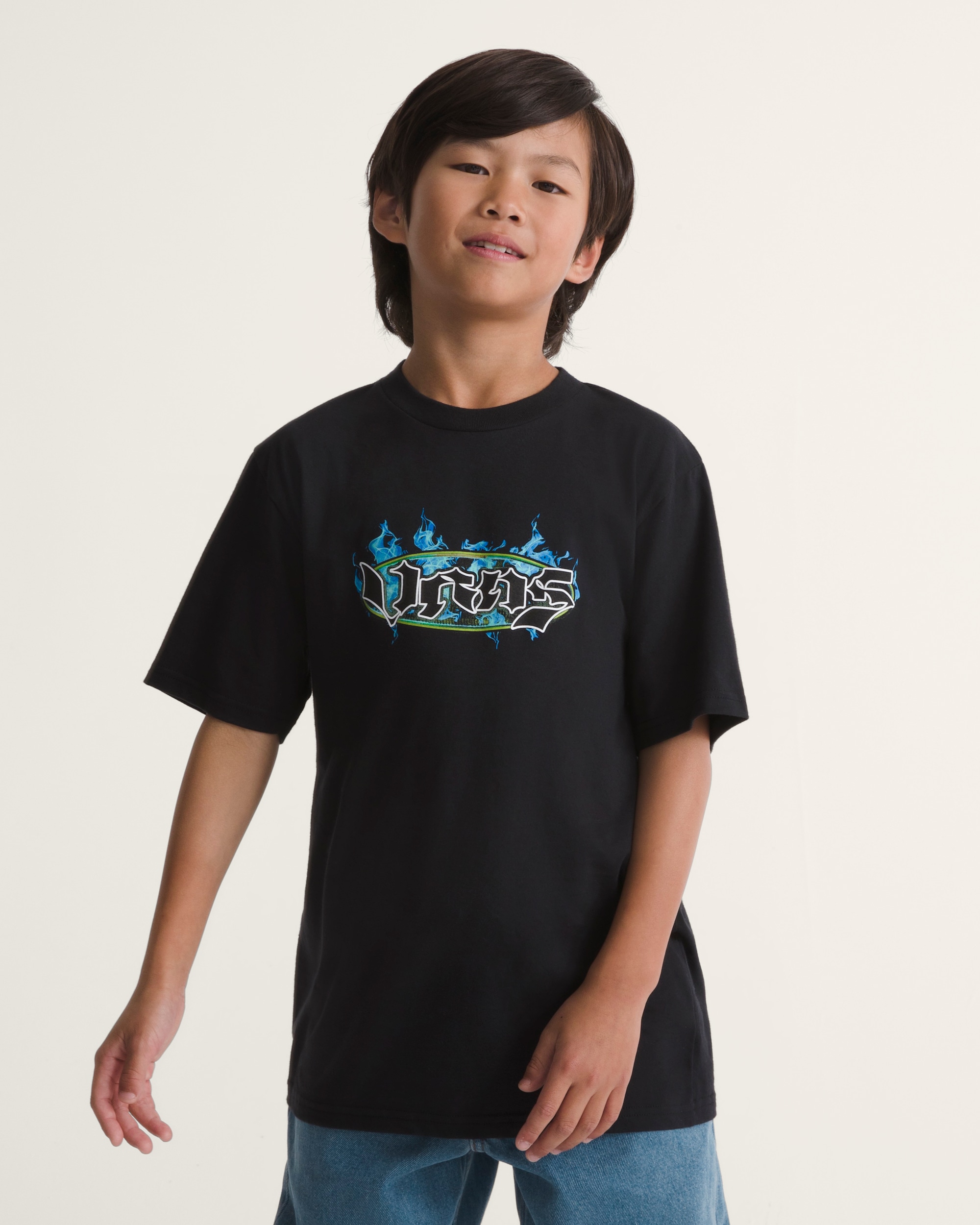 Kids Night Spark TShirt VANS Black ALT2