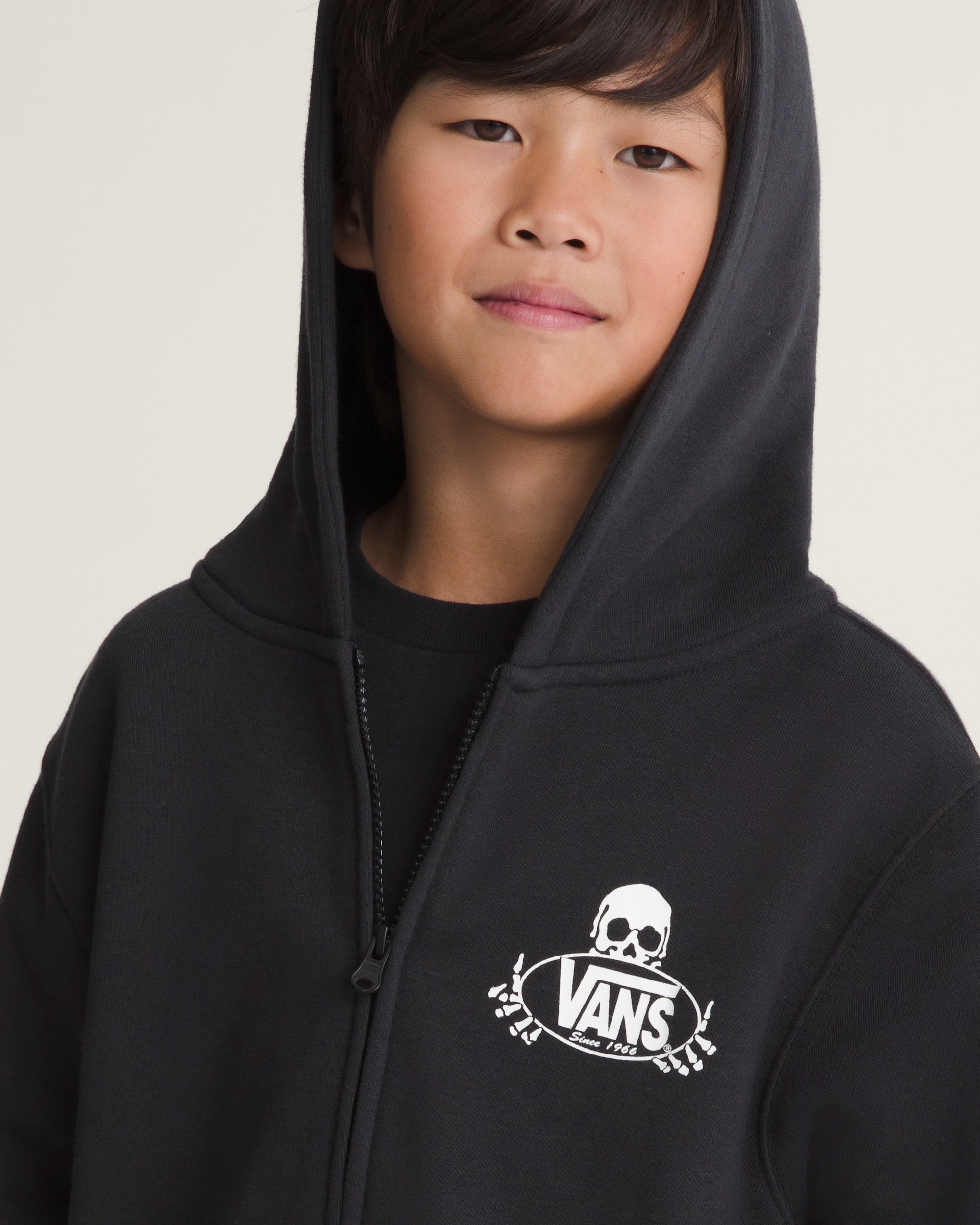 Kids Framework Zip Hoodie VANS Black ALT4