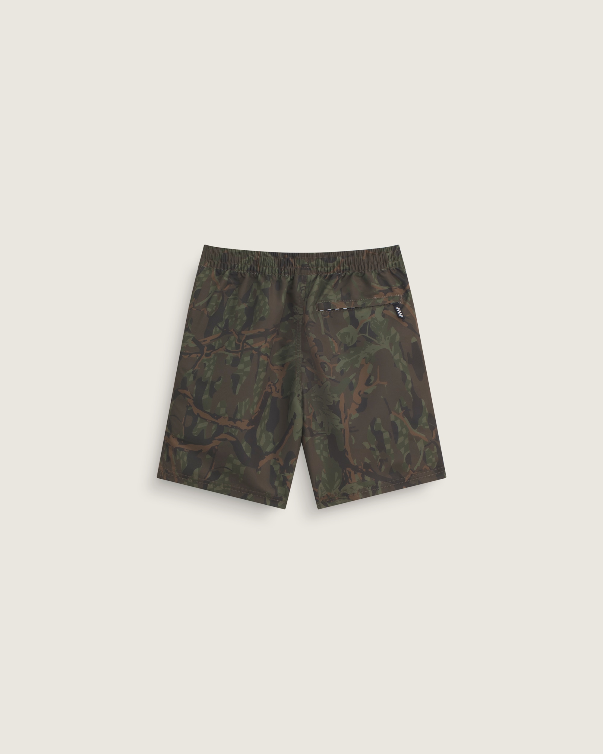 Kids Primary II Printed Elastic Boardshorts VANS Obsidian Fern Green ALT1