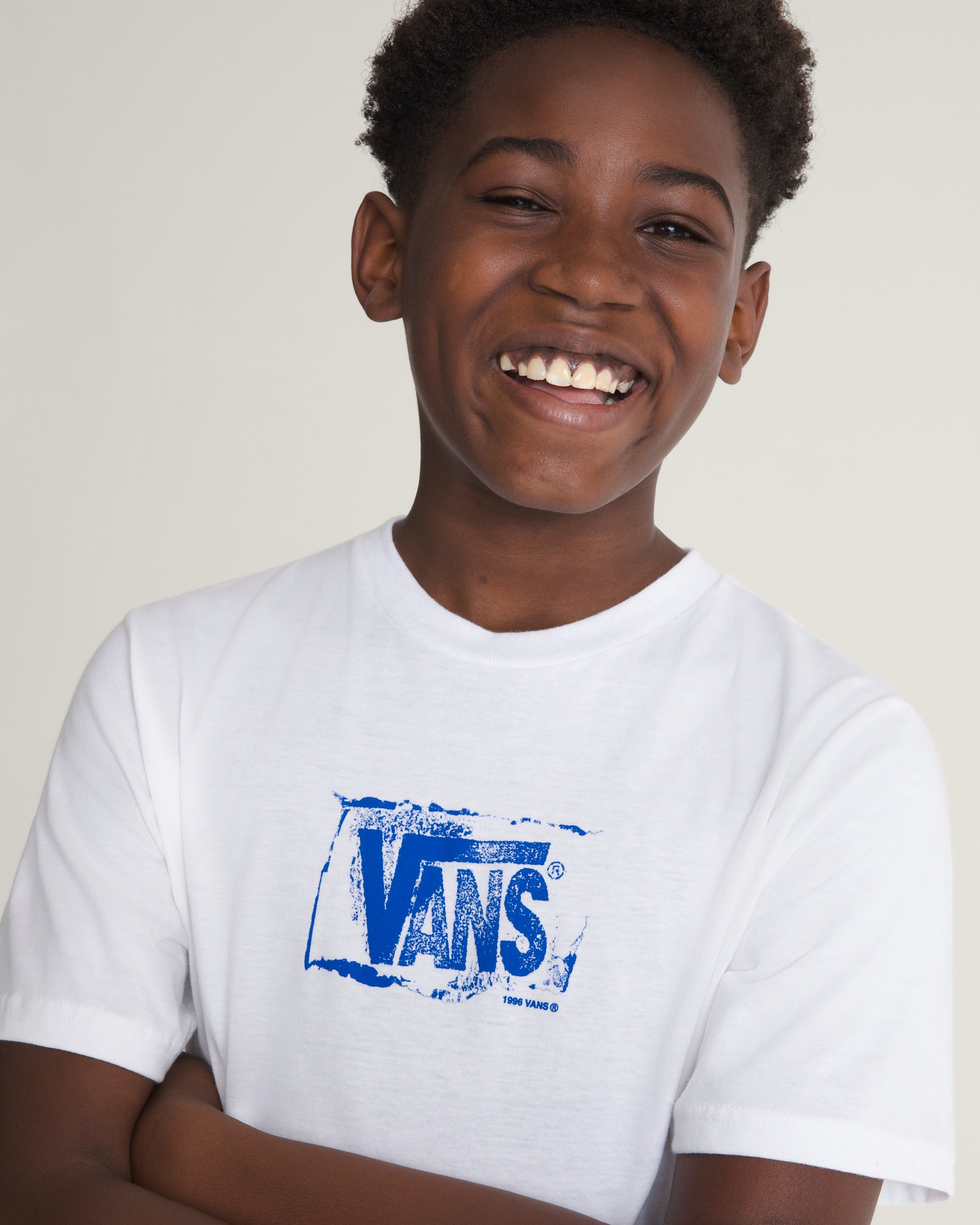 Kids Make A Mark TShirt VANS White ALT4