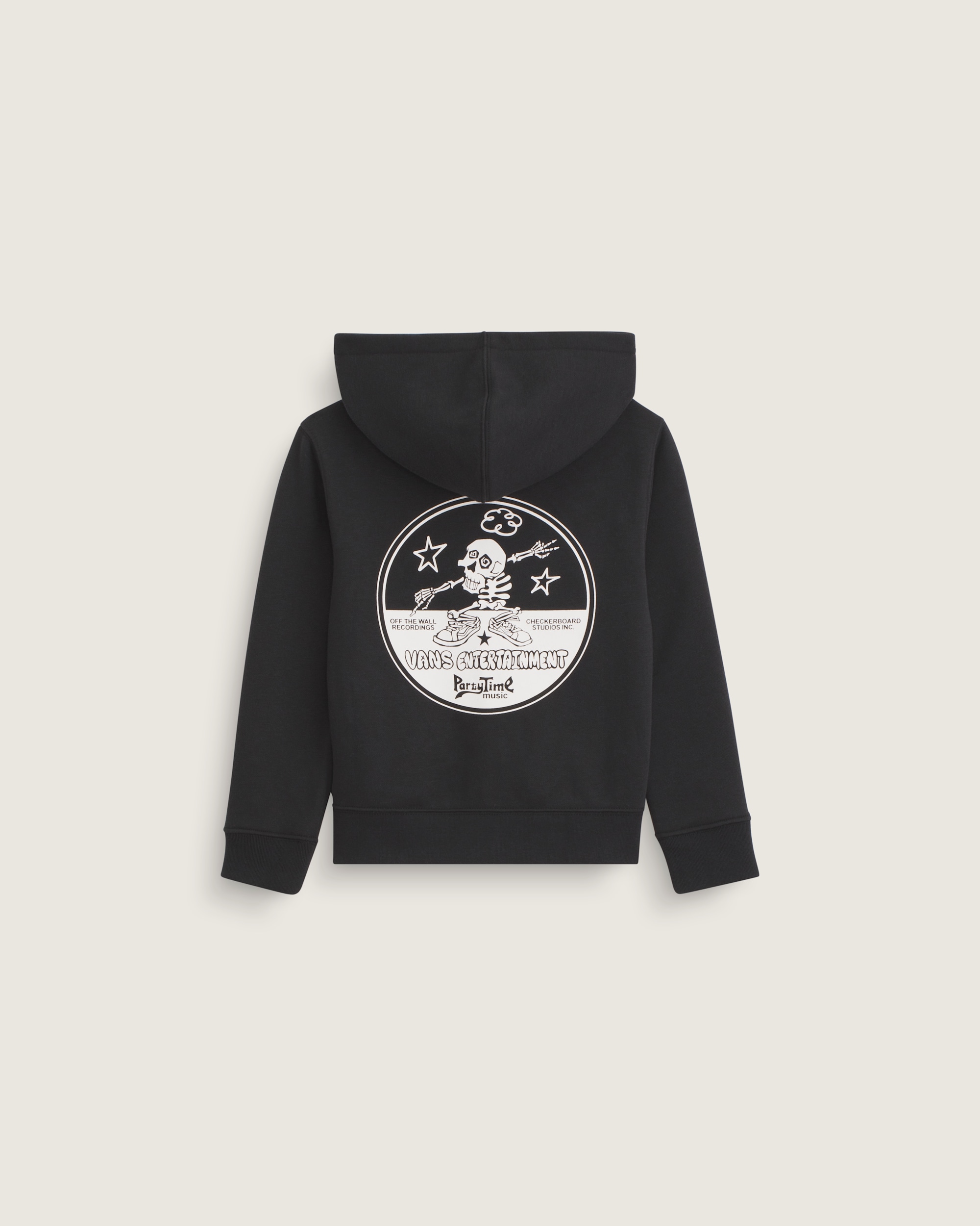 Little Kids Vans Entertainment Zip Hoodie VANS Black HERO