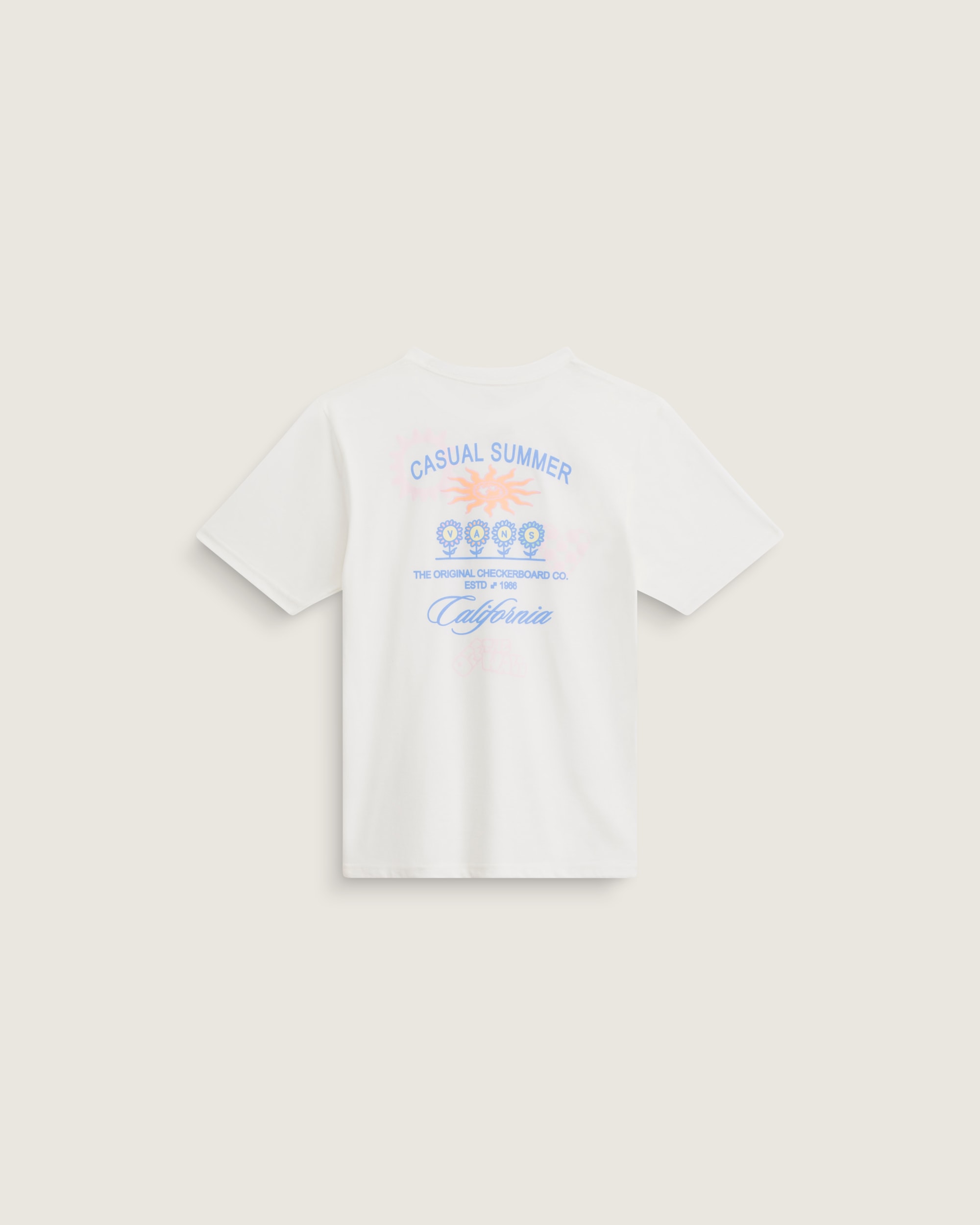 Kids Sunny Daze TShirt VANS Marshmallow White HERO