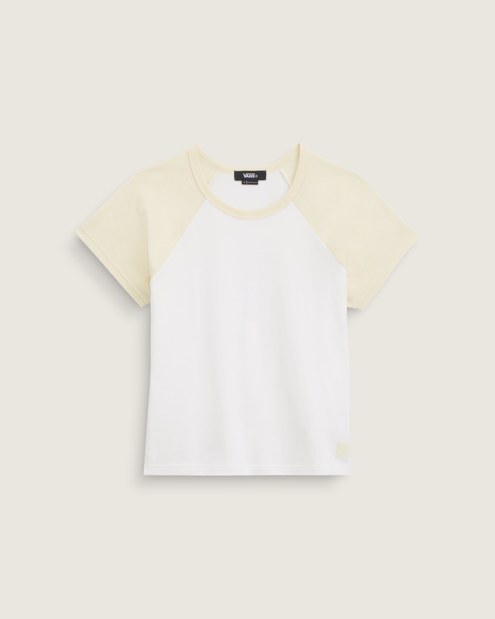 Gracie Raglan TShirt VANS Dust Yellow HERO