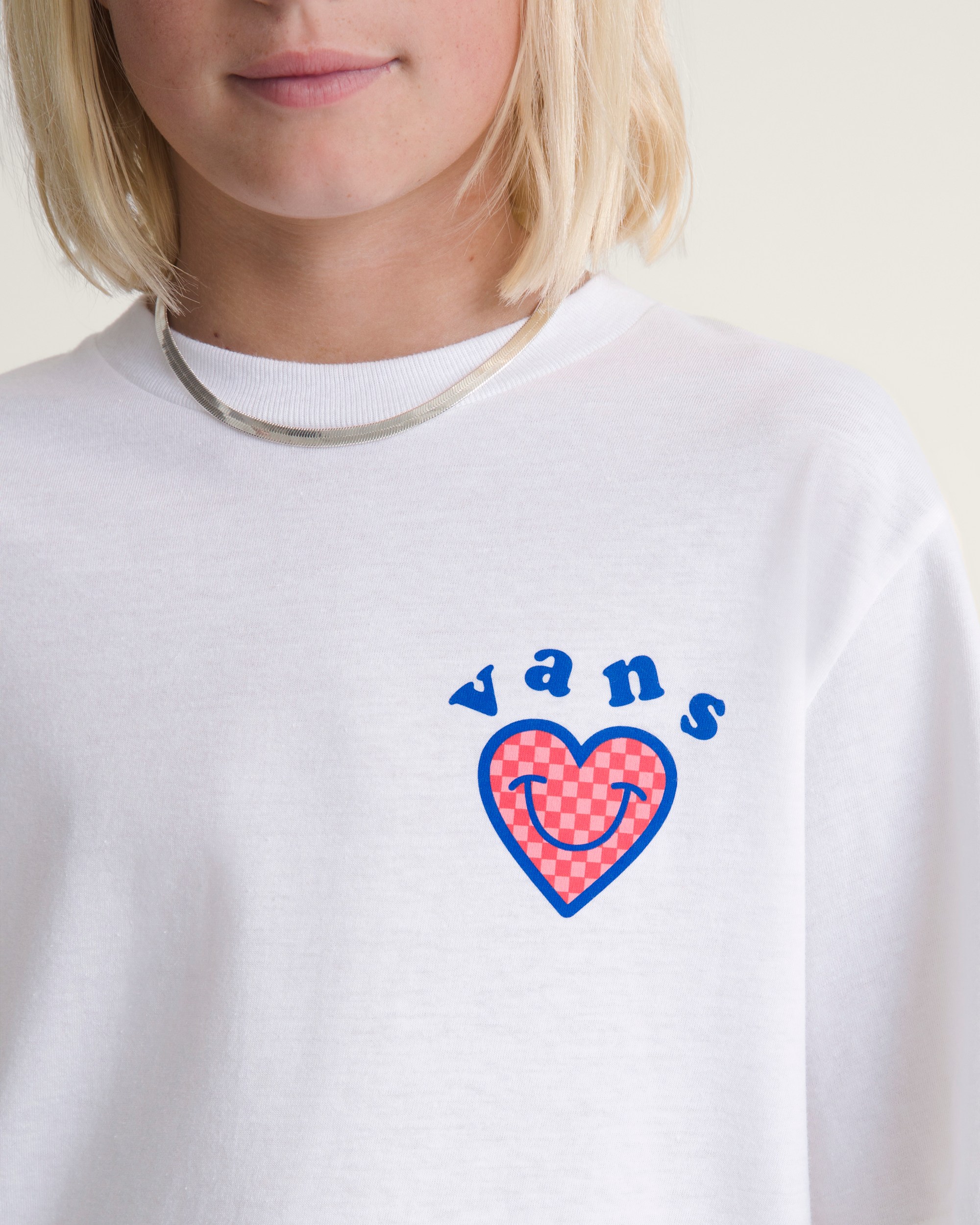 Kids Have a Vans Day TShirt VANS White ALT4